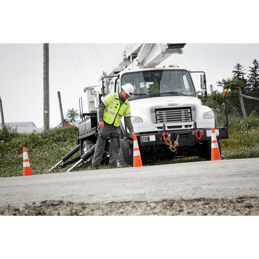 Milwaukee 48-73-5322 AR/FR Cat. 1 Class 3 High Visibility Yellow Safety Vest - L/XL