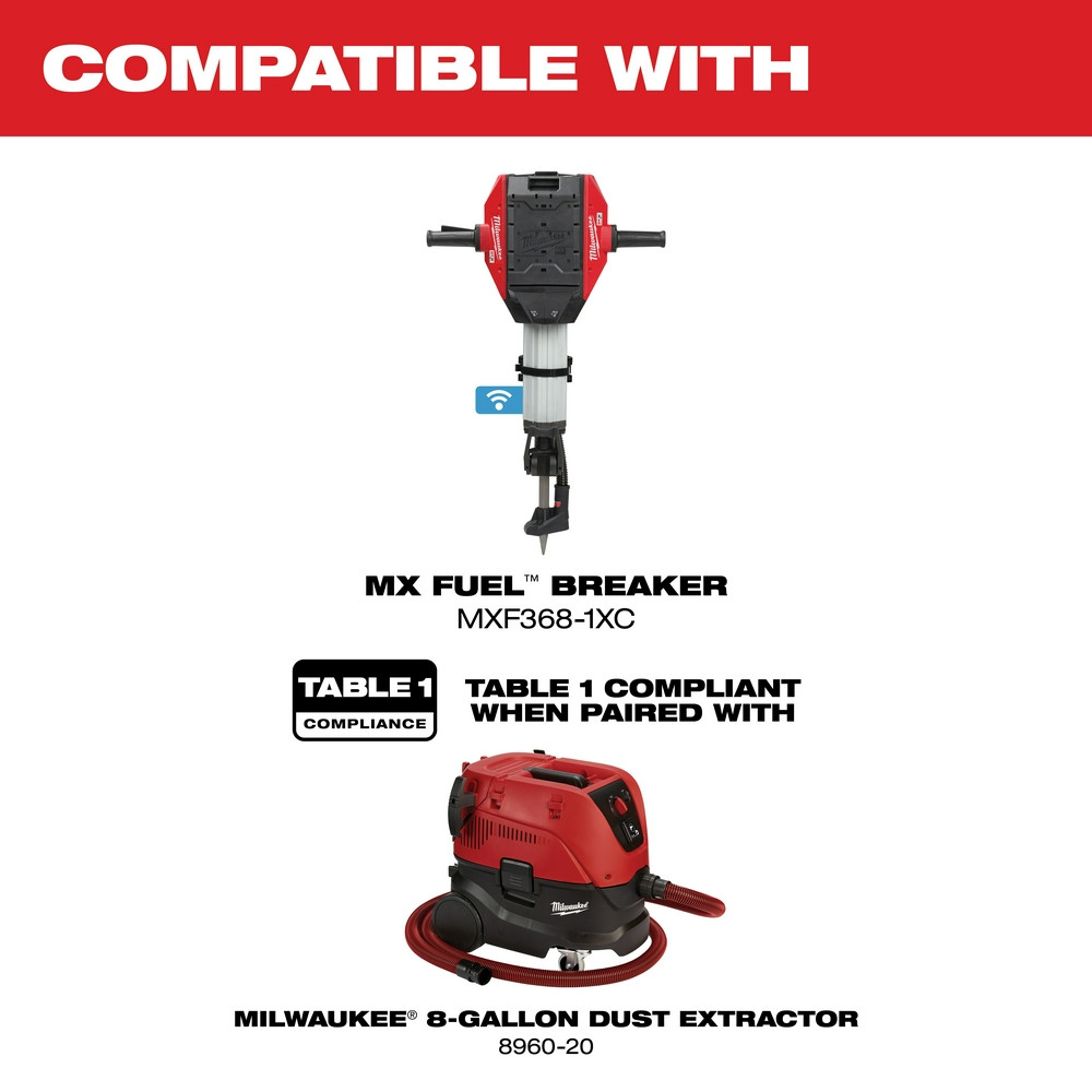 Milwaukee 5321-DE Breaker Dust Extraction Attachment