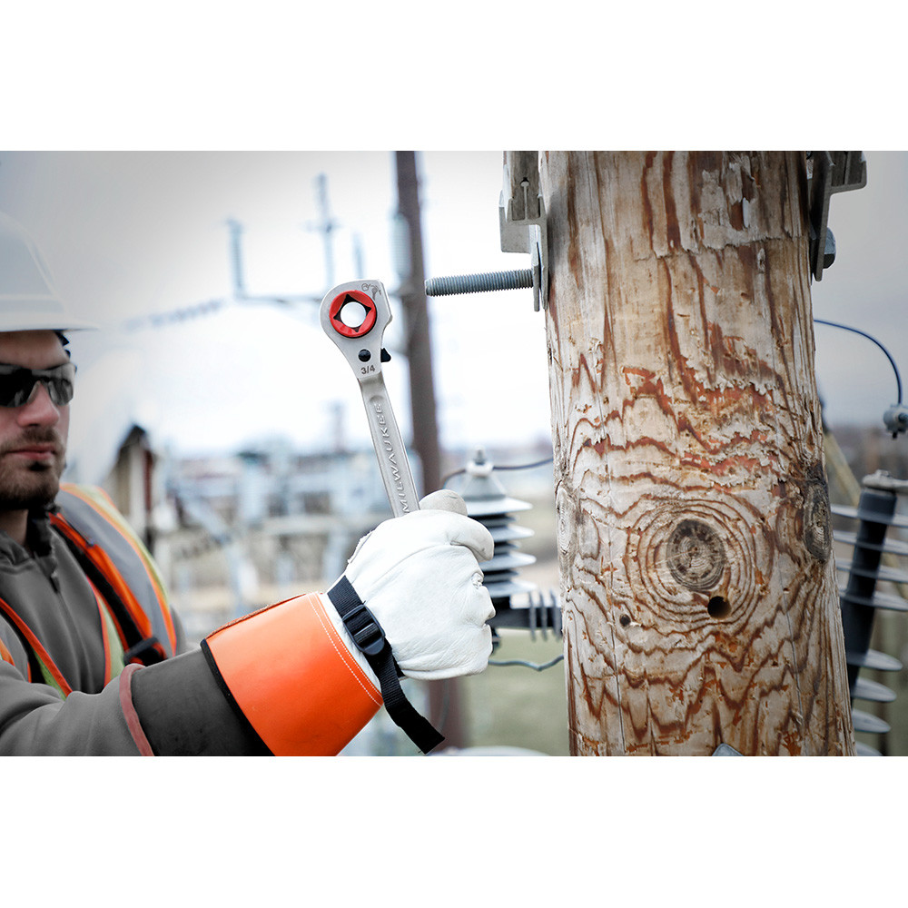 Milwaukee 48-22-9216 Lineman 5-in-1 Ratcheting Wrench