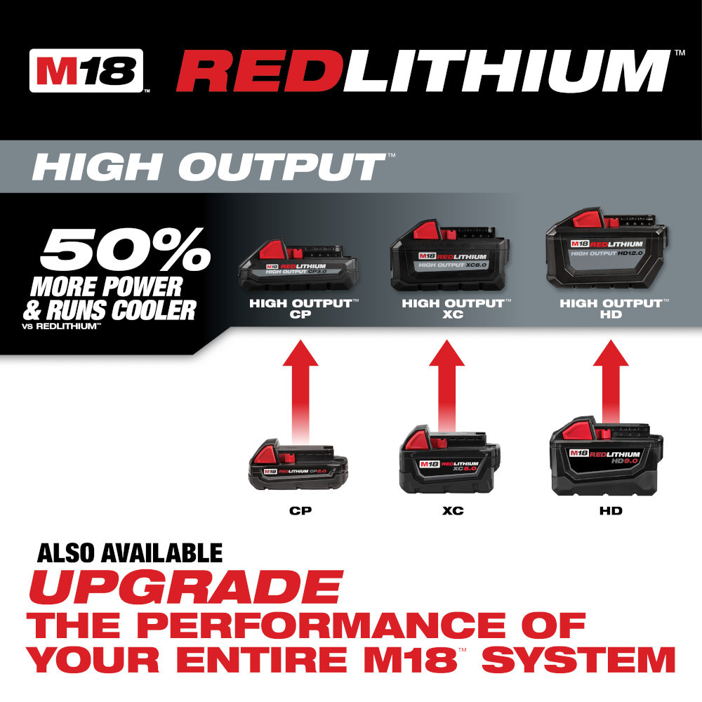 Milwaukee 48-11-1828 M18 REDLITHIUM XC 3.0Ah Extended Capacity Battery Pack
