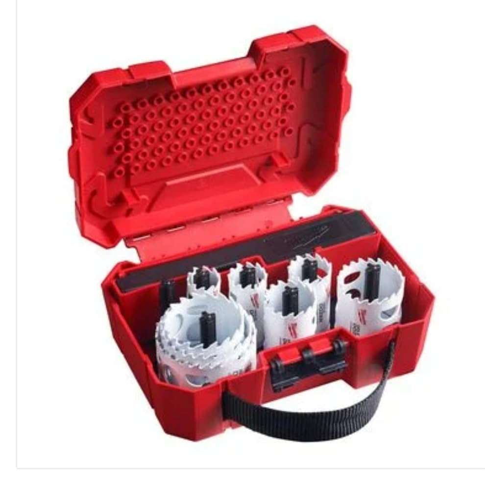 Milwaukee 49-22-3091 12 PC HOLE DOZER with Carbide Teeth Plumber's Hole Saw Kit