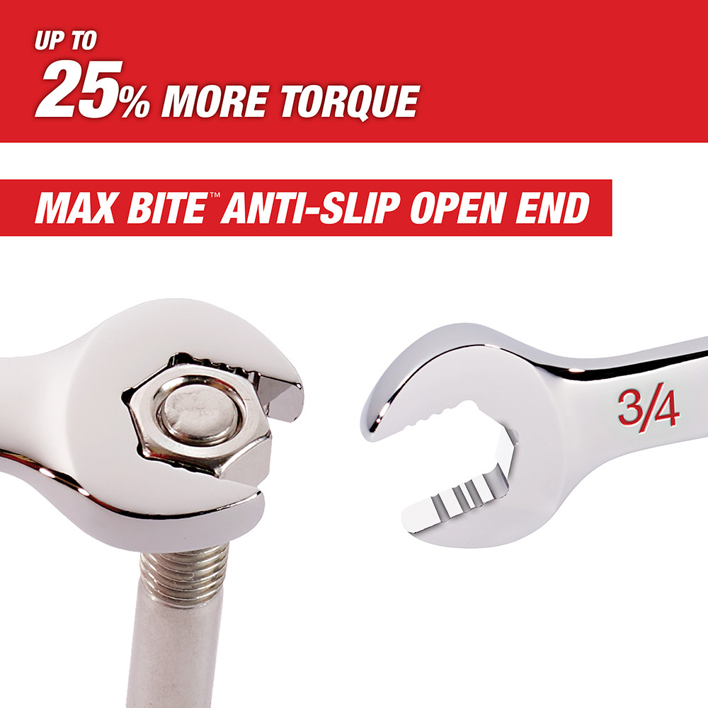 Milwaukee 48-22-9415 15-Piece Combination Wrench Set - SAE