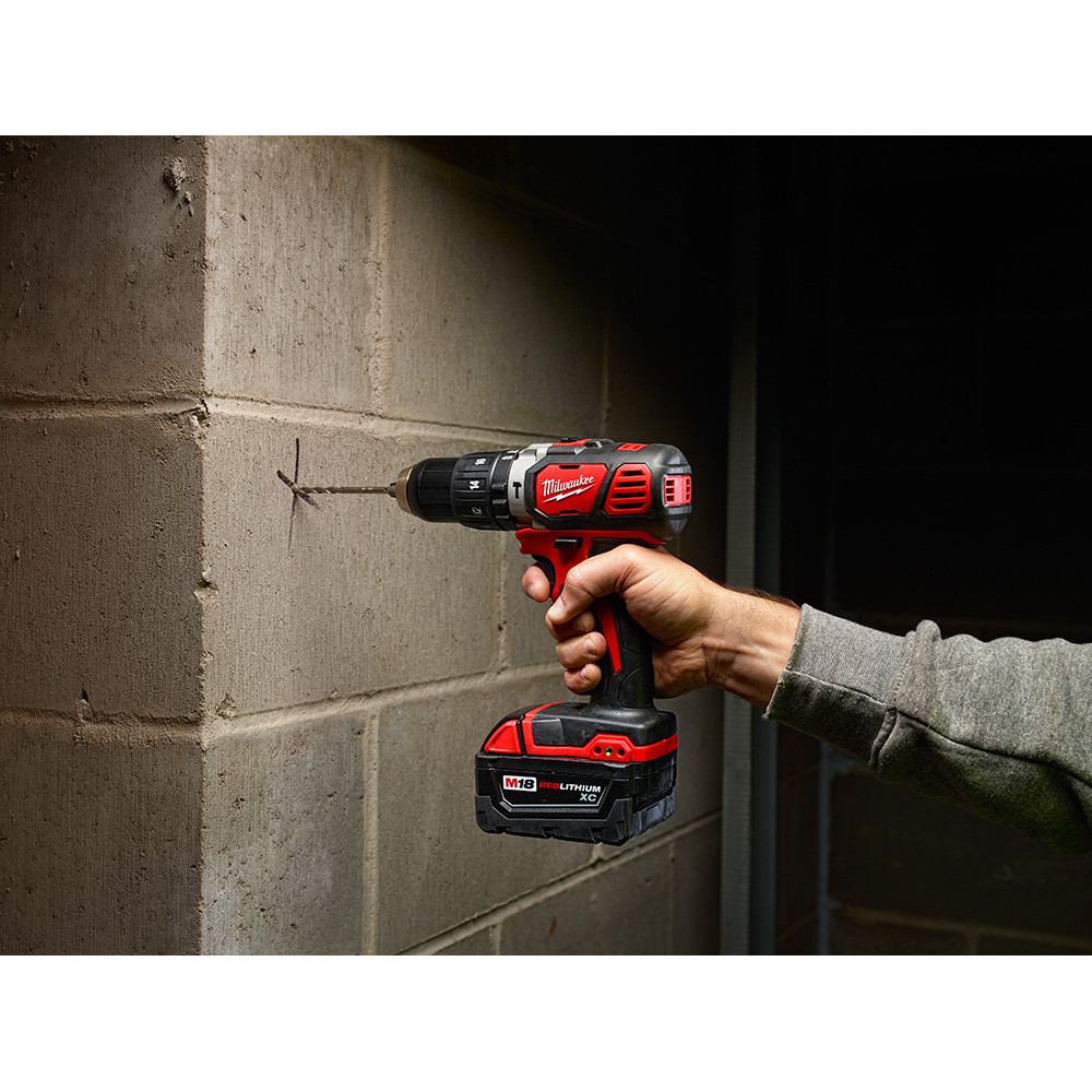 Milwaukee 2607-20 M18 Compact 1/2 in. Hammer Drill/Driver
