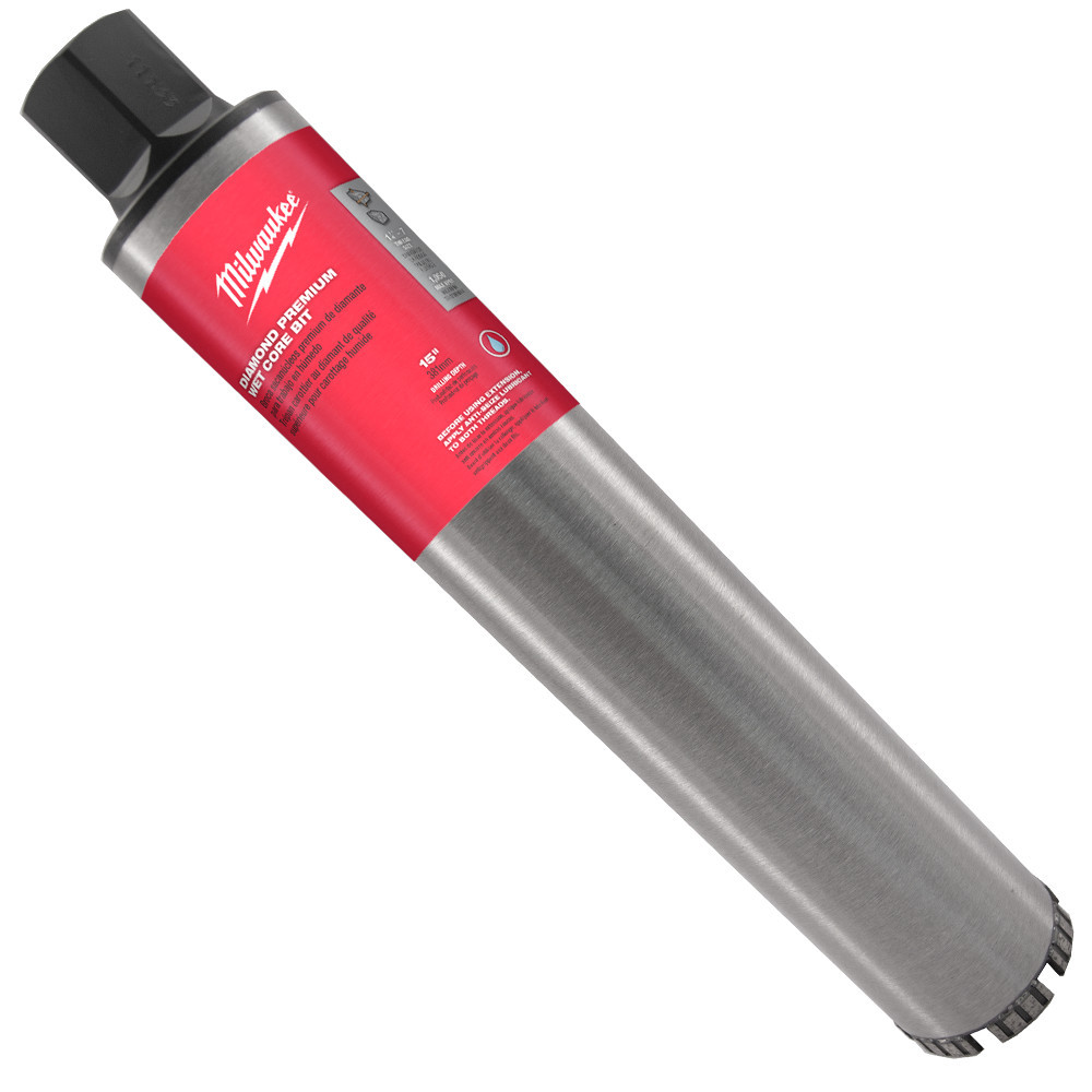 Milwaukee 48-17-3030 3 in. Diamond Premium Wet Core Bit