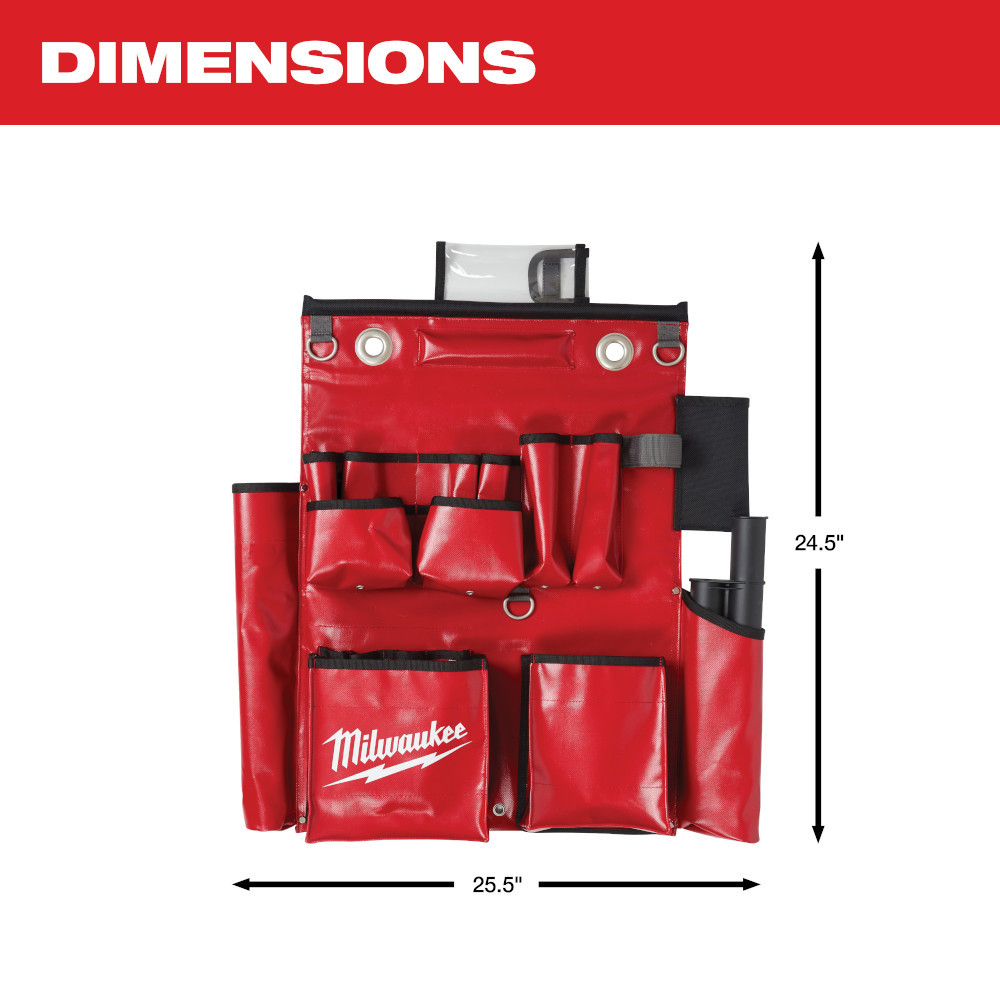 Milwaukee 48228291 Lineman's Compact Aerial Tool Apron