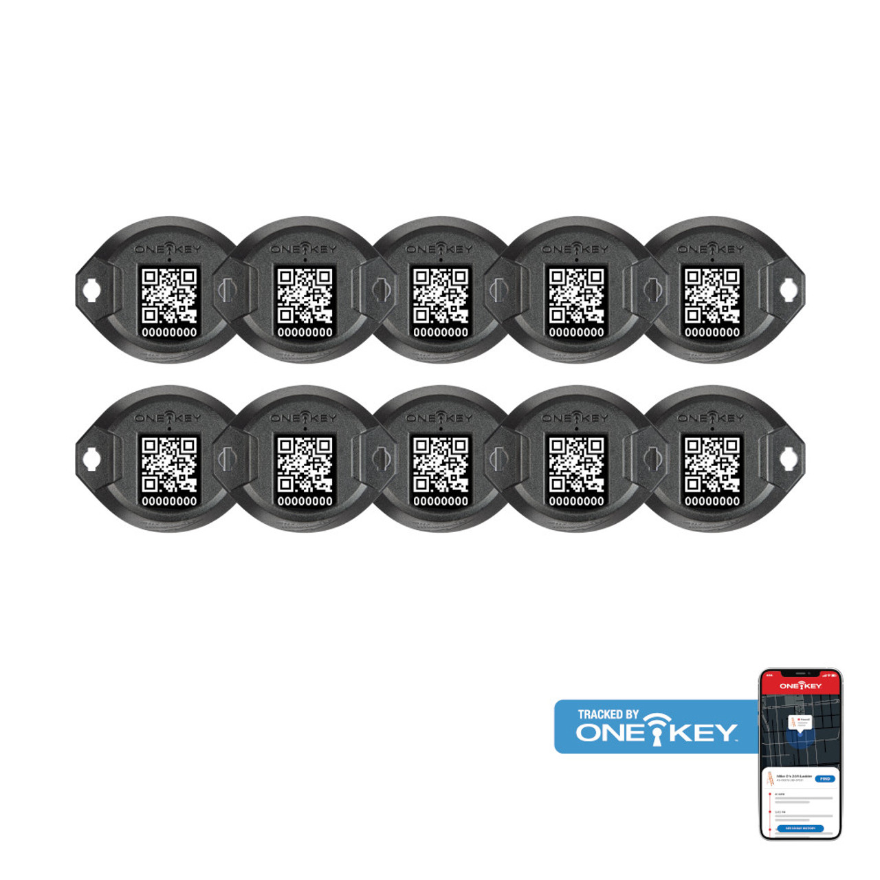 Milwaukee 48-21-2310 ONE-KEY Bluetooth Tracking Tag - 10 Pack