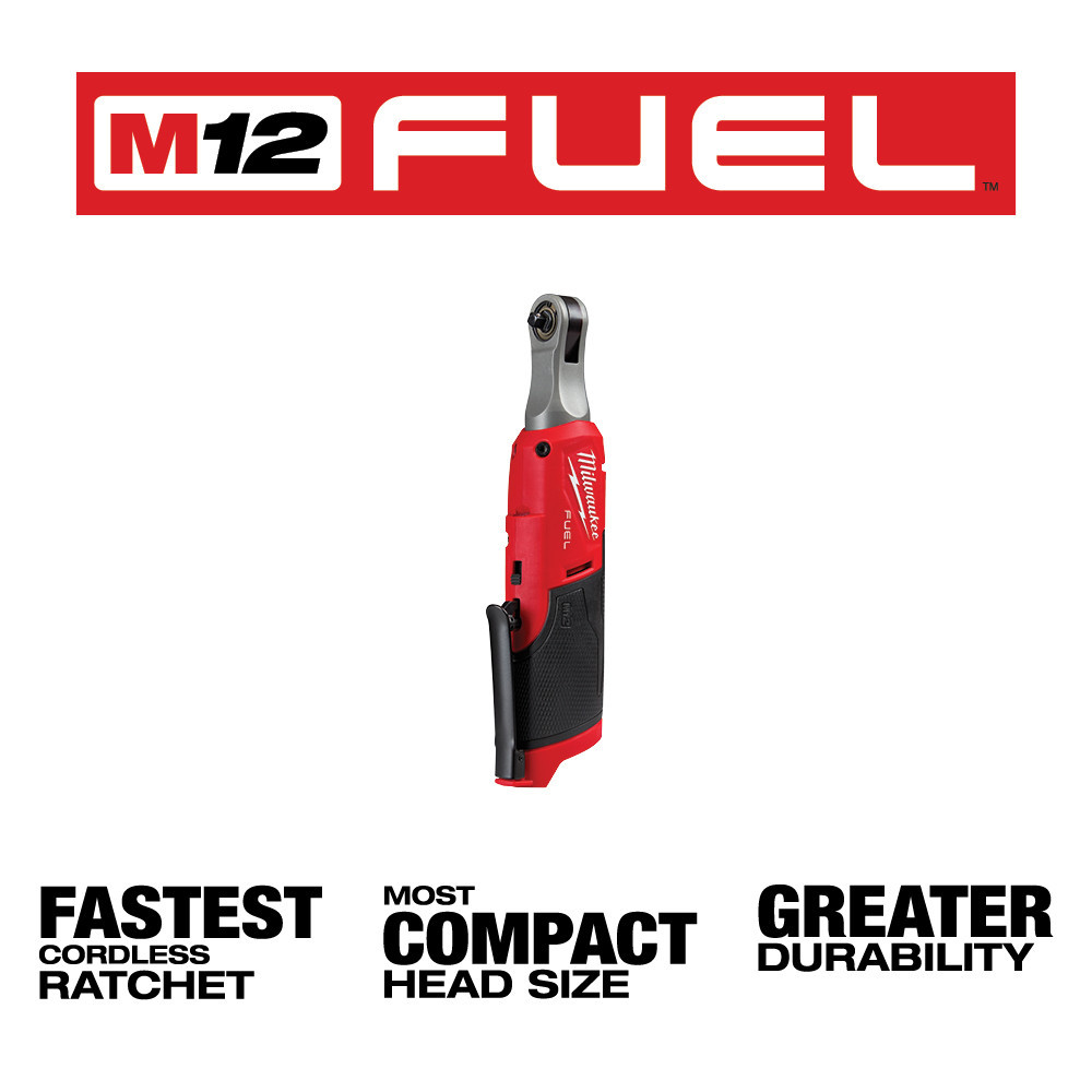 Milwaukee 2566-20 M12 FUEL 1/4" High Speed Ratchet