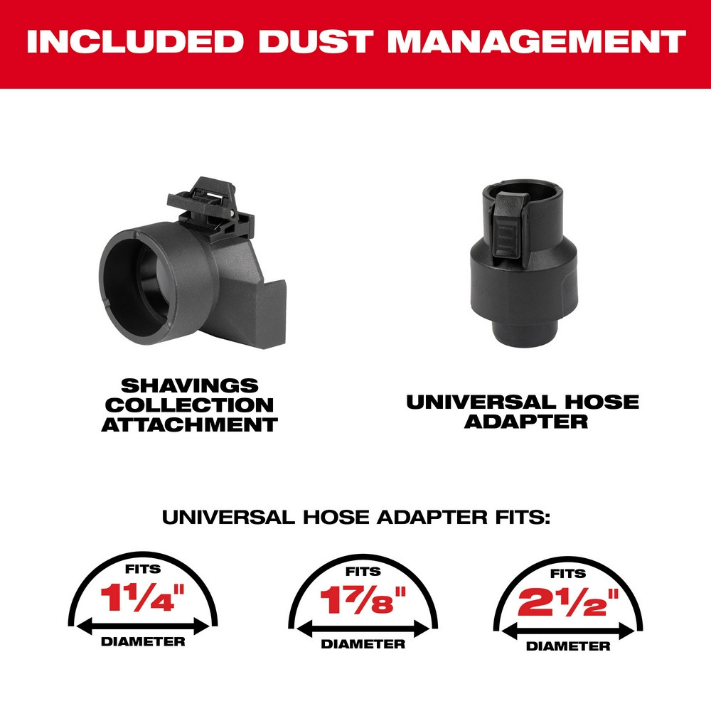 Milwaukee 2524-20 M12 Brushless 2" Planer