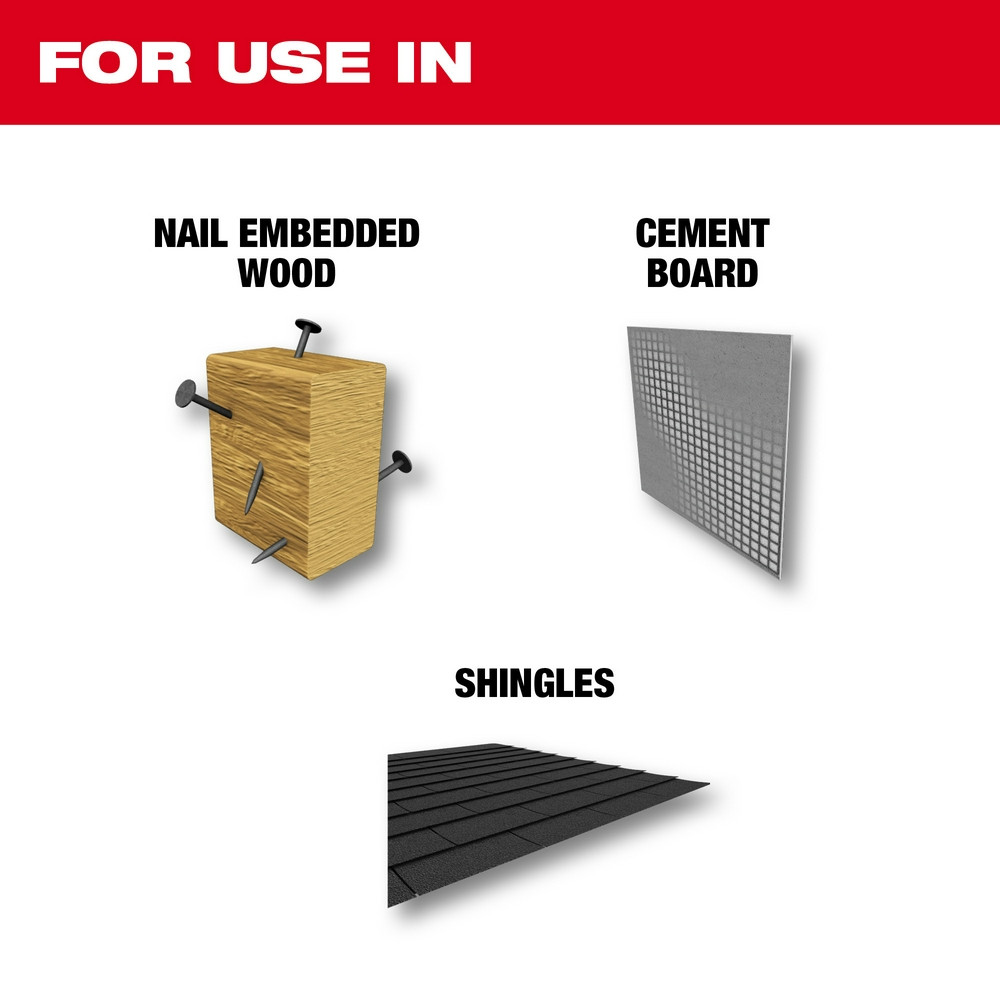 Milwaukee 48-00-8526 9" 5 TPI The AX(TM) with Carbide Teeth SAWZALL(R) Blade 25PK