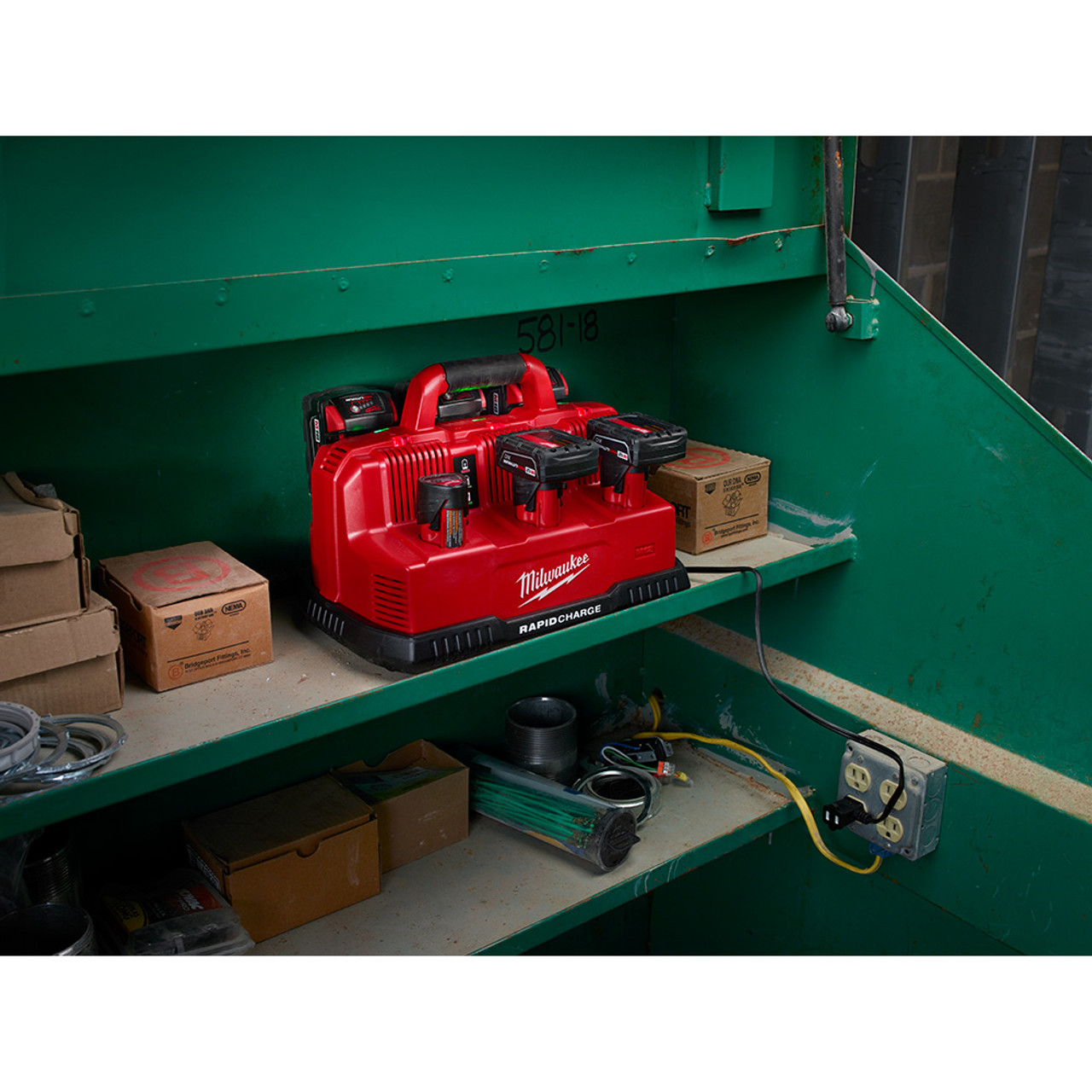 Milwaukee M18 & M12 Rapid Charge Station - 48-59-1807