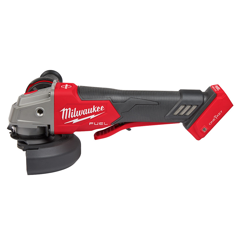 Milwaukee M18 FUEL 4.5 - 5 inch Braking Grinder w/ONE KEY Paddle Switch - Tool Only - 2882-20