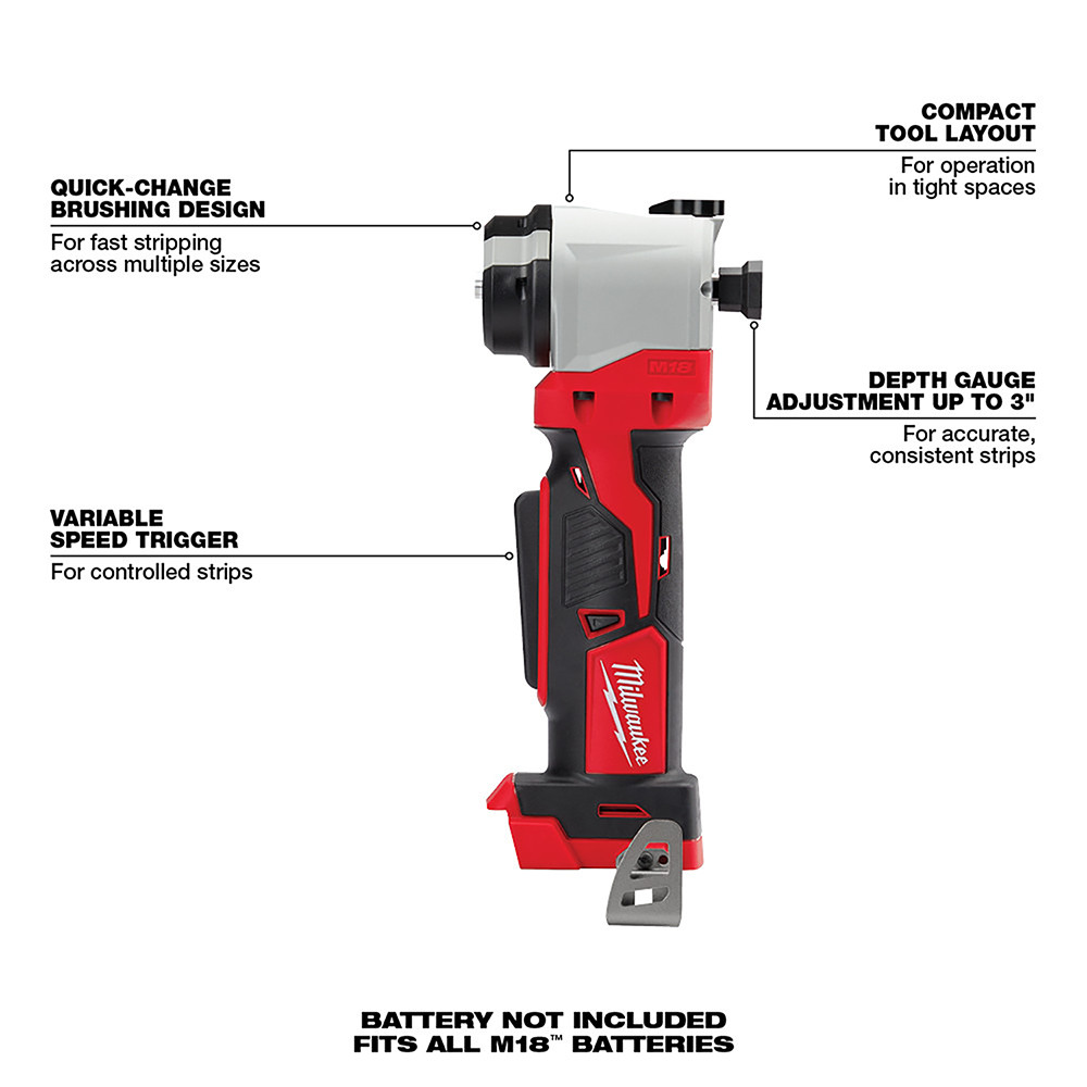 Milwaukee 2935-20 M18 Cable Stripper