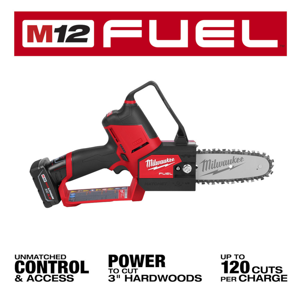 Milwaukee 2527-21 M12 FUEL HATCHET 6 in. Pruning Saw Kit