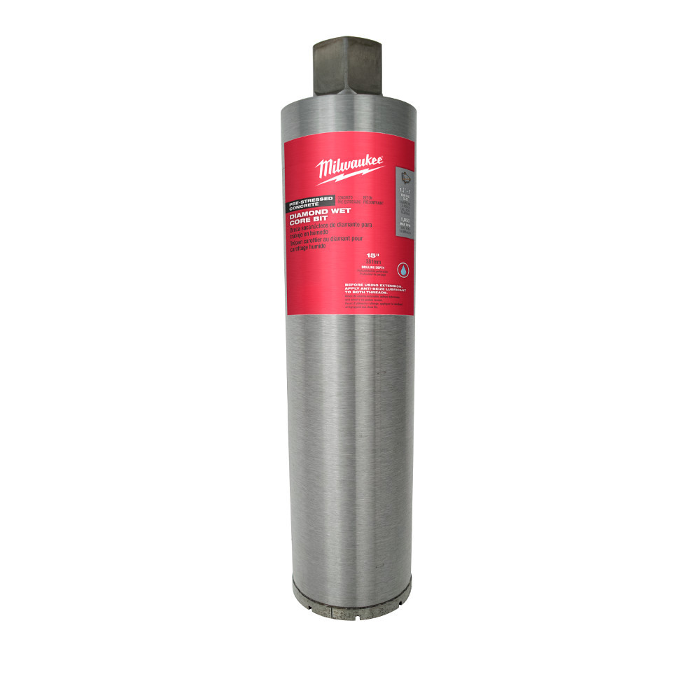 Milwaukee 48-17-1060 6 in. Pre-stressed Diamond Wet Core Bit