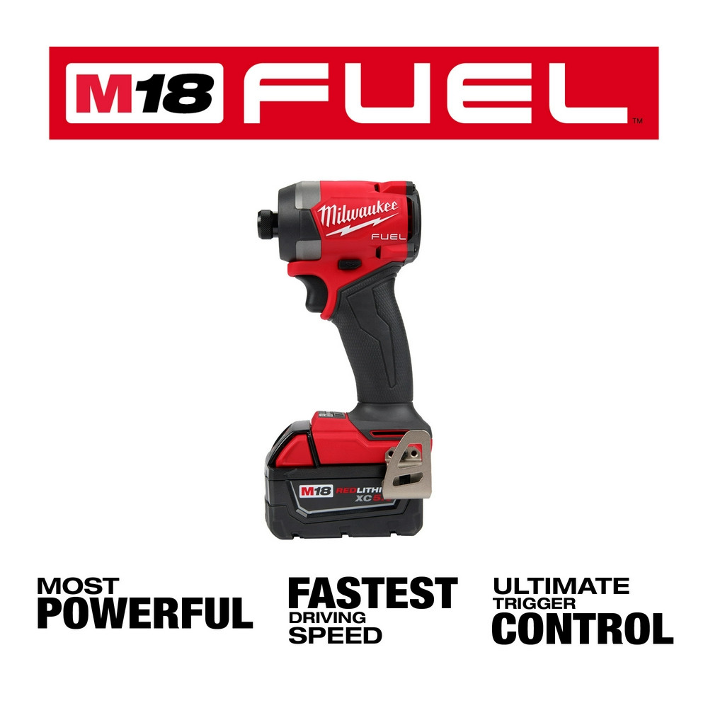 Milwaukee 2953-22 M18 FUEL 1/4" Hex Impact Driver Kit