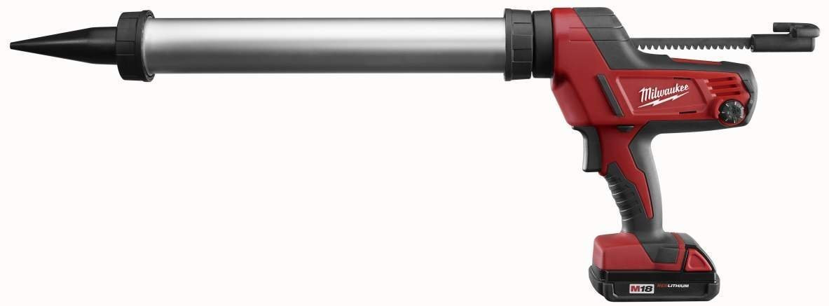 Milwaukee 2642-21CT M18 Cordless 20 oz Sausage Style Caulk and Adhesive Gun Kit