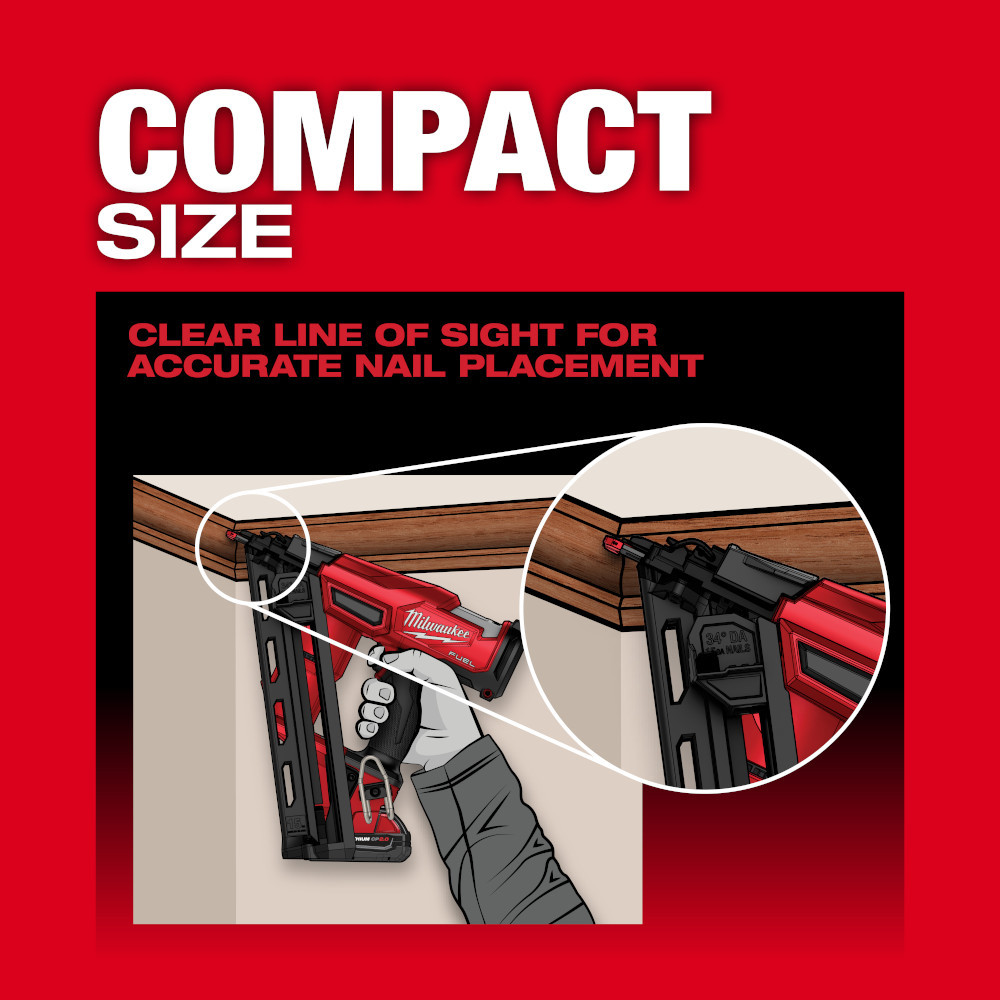 Milwaukee 2839-21CT M18 FUEL 15 Gauge Finish Nailer Kit