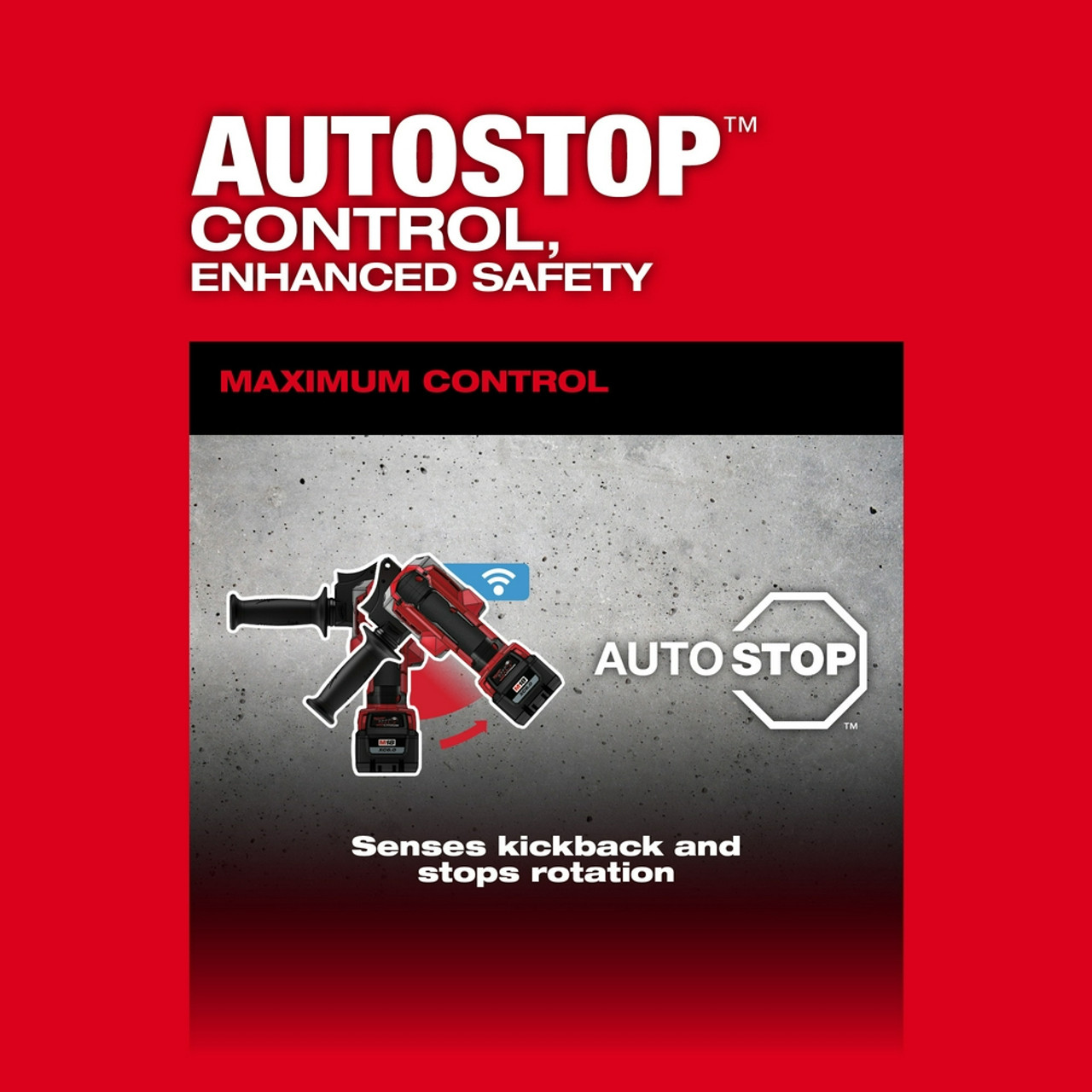 Milwaukee 2916-20 M18 FUEL 1-1/4" SDS Plus D-Handle Rotary Hammer w/ ONE-KEY