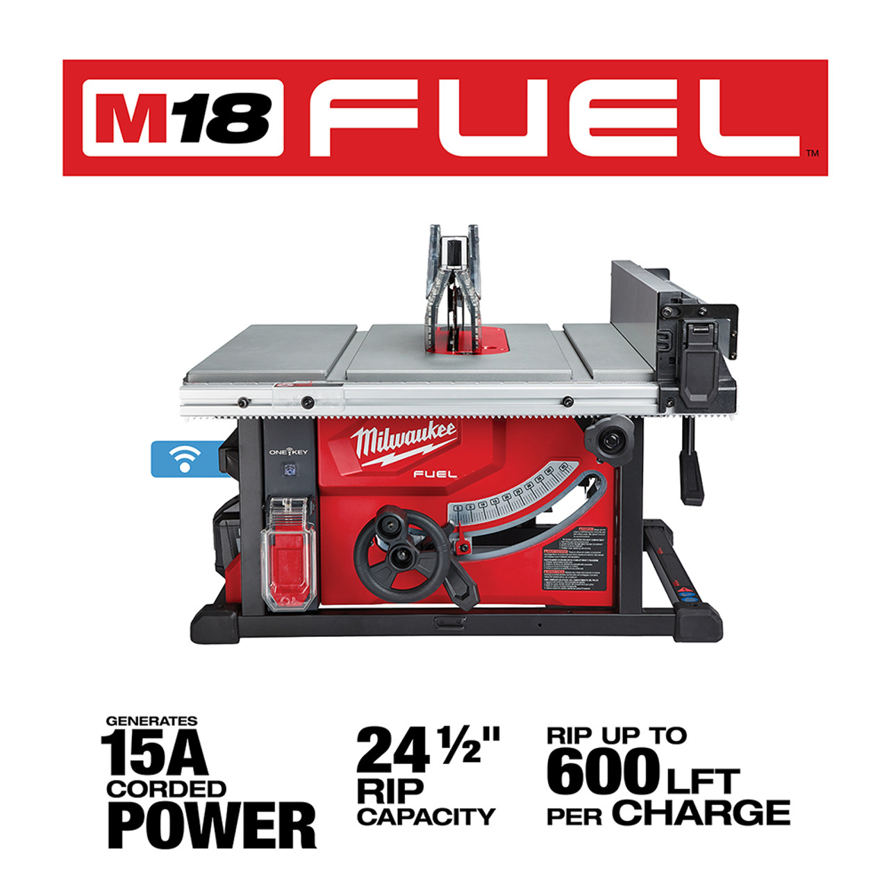 Milwaukee 2736-21HD M18 FUEL 8-1/4 in. Table Saw with ONE-KEY Kit