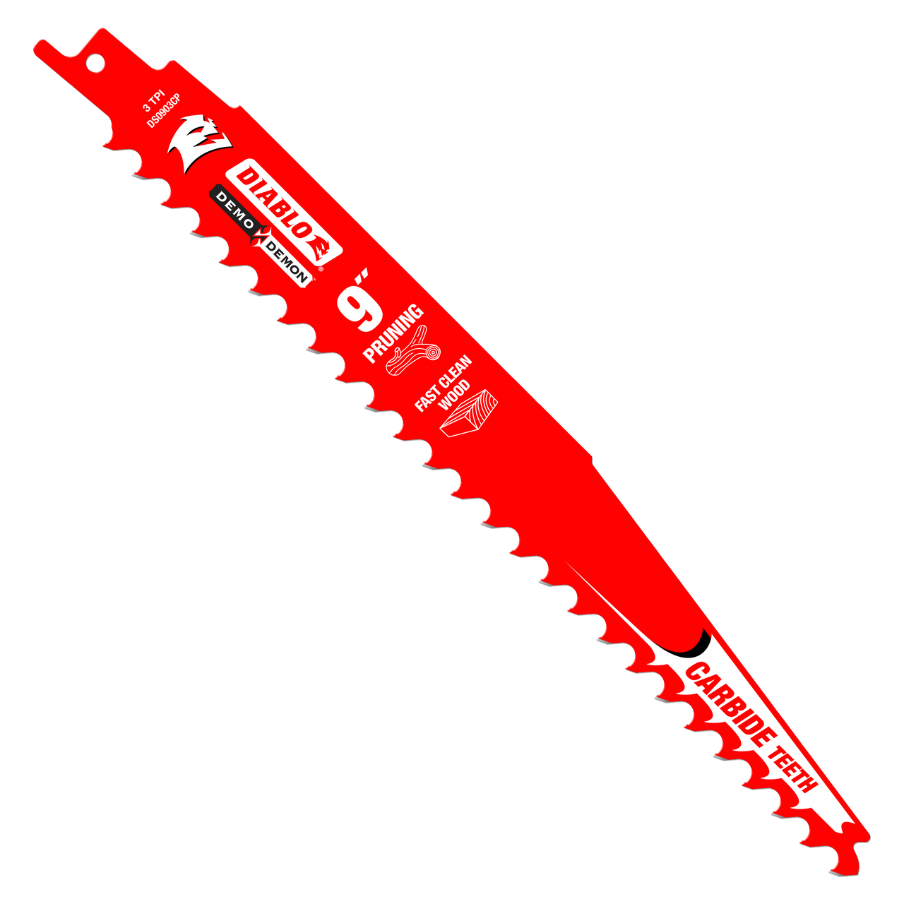 Diablo DS0903CP10 9 in. Carbide Tipped Pruning and Clean Wood Blade (10-Pack)