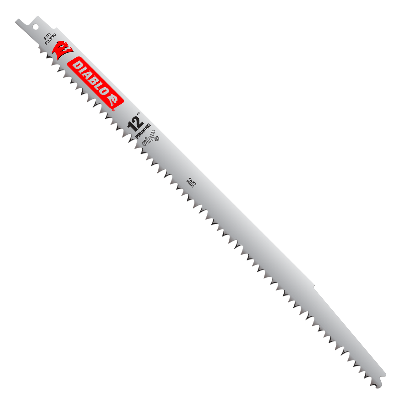 Diablo DS1205FG5 12 in. Fleam Ground Recip Blade for Pruning (5-Pack)