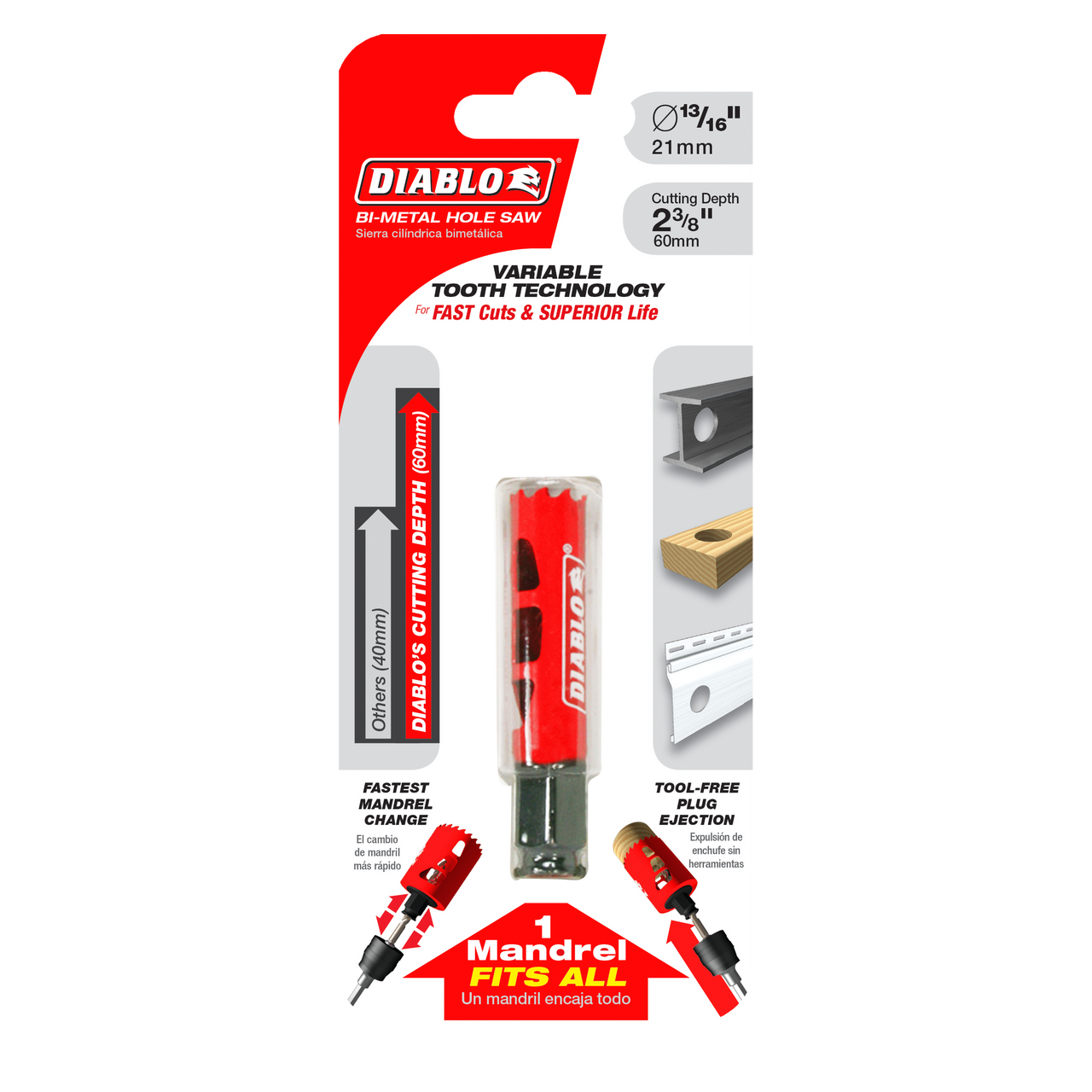 Diablo DHS0813 13/16 in. Hole Saw