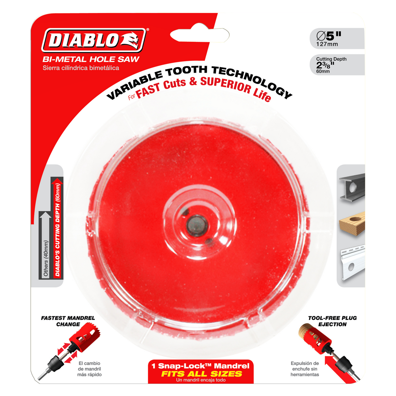 Diablo DHS4750 4-3/4 in. Hole Saw