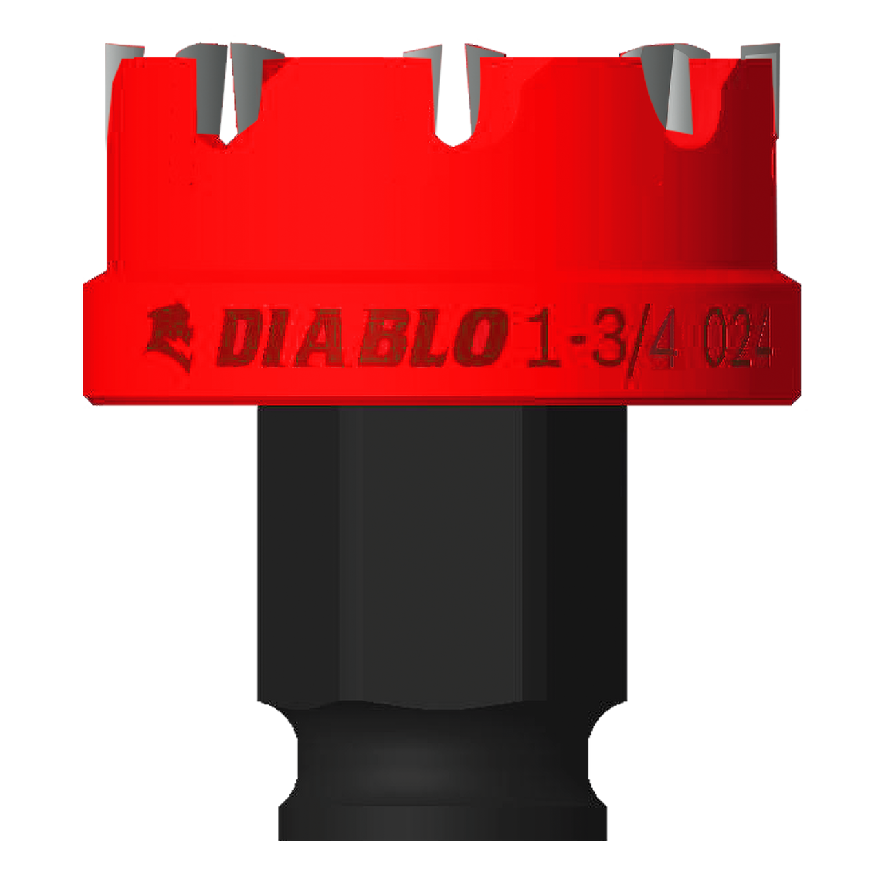 Diablo DHS1750CF 1-3/4 in. Steel Demon Carbide Teeth Hole Cutter