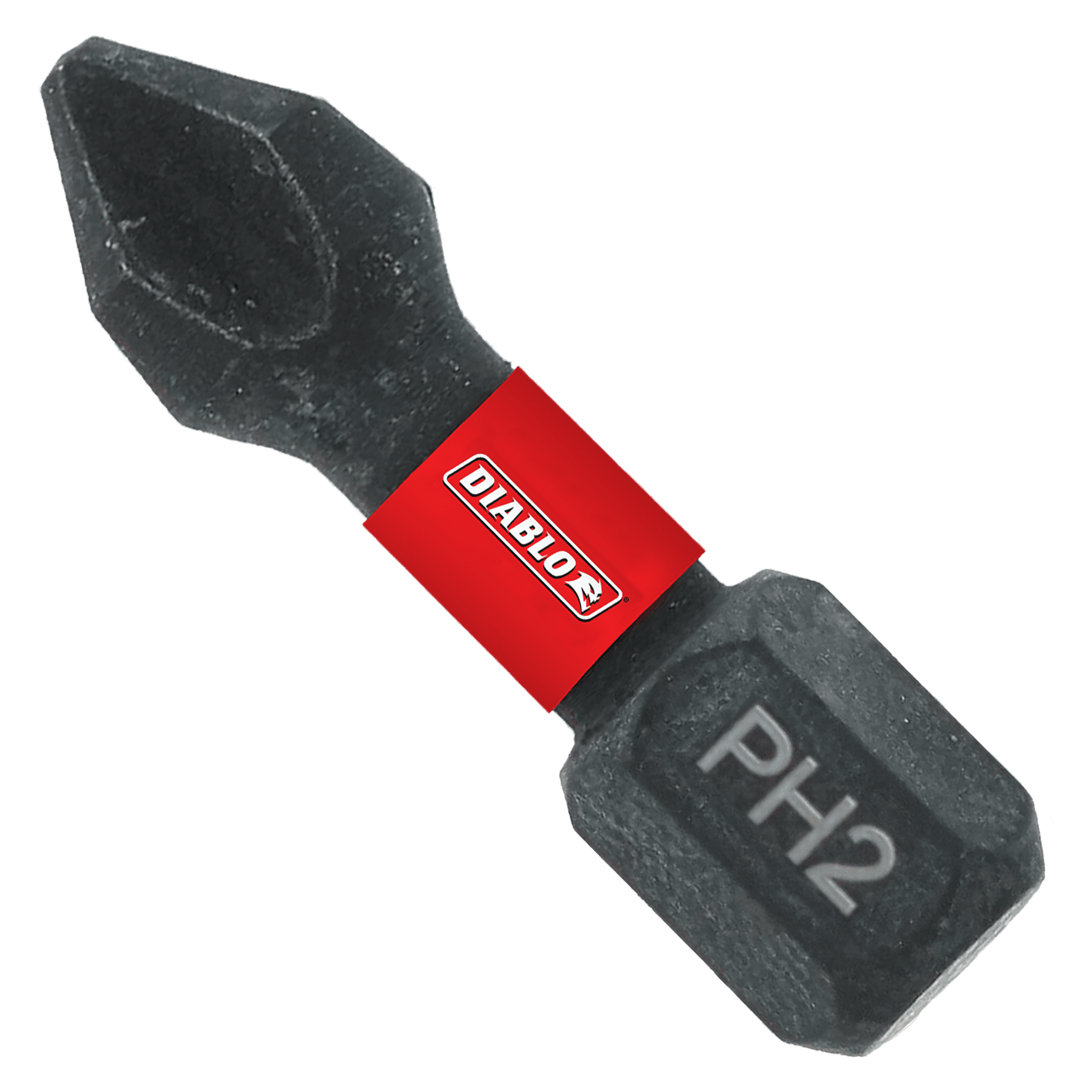 Diablo 1 inch, Num. 2 Phillips Drive Bit - 100 Pack - DPH21P100