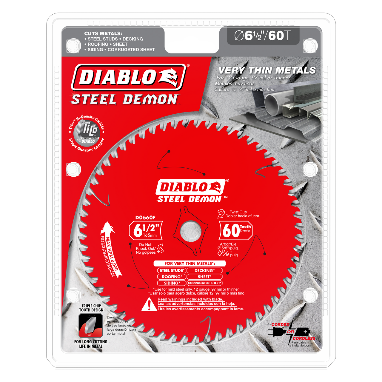 Diablo 12-Inch 60-Tooth Combination Saw Blade – D1260X – By Freud