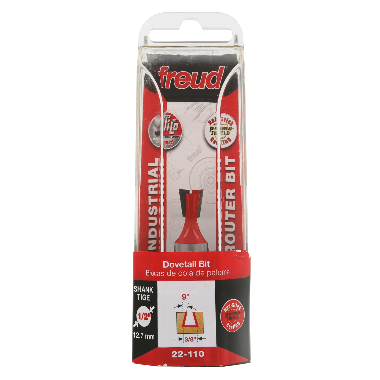 Freud 22-110 3/8" (Dia.) Dovetail Bit