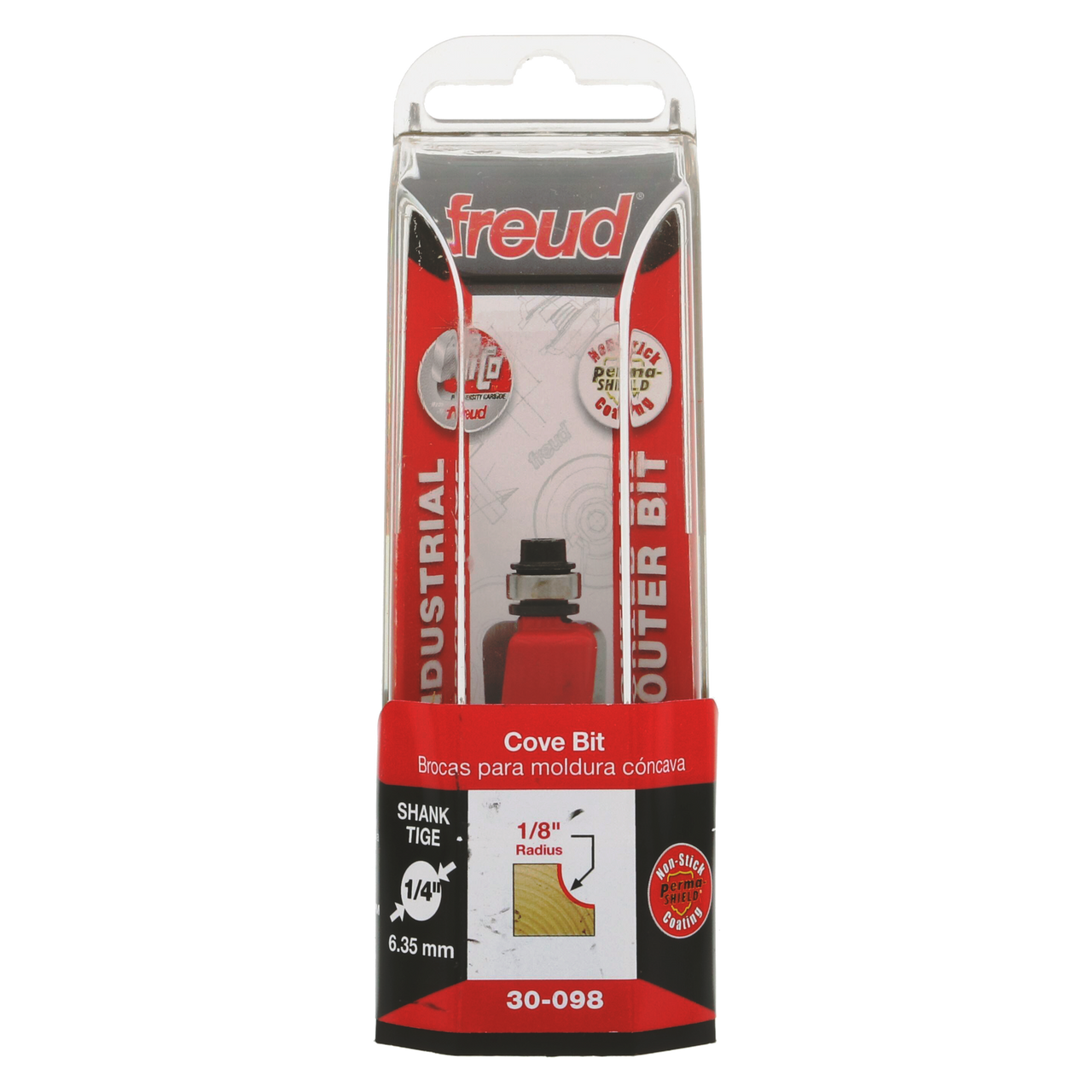 Freud 30-098 1/8" Radius Cove Bit