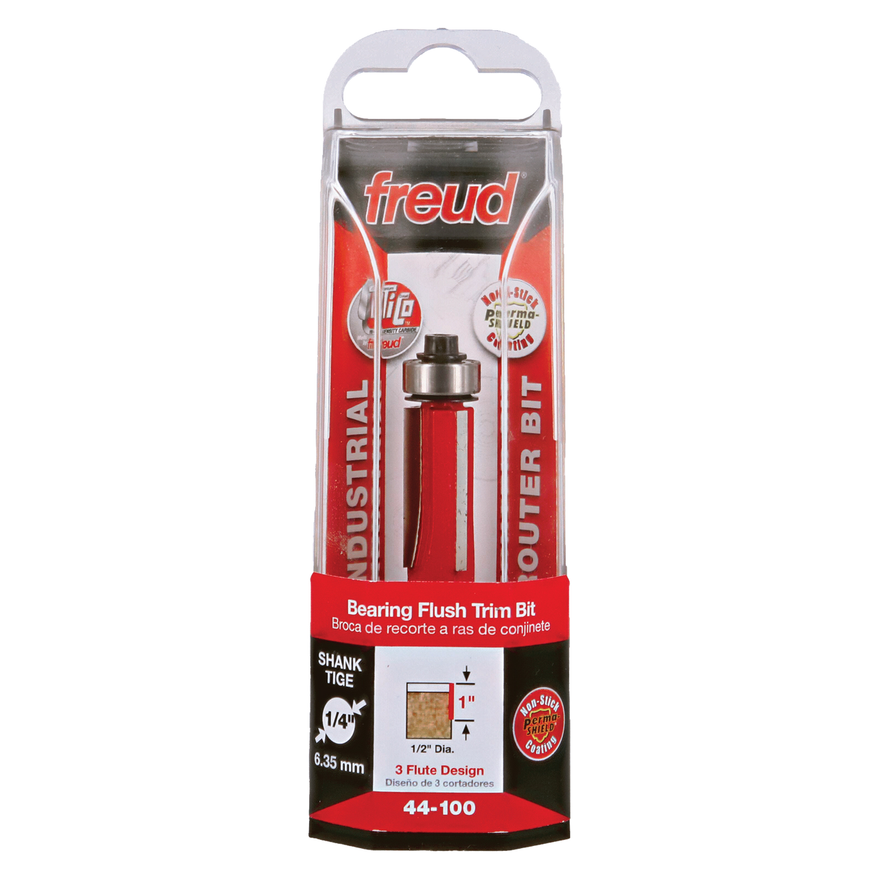 Freud 44-100 1/2" (Dia.) Bearing Flush Trim Bit