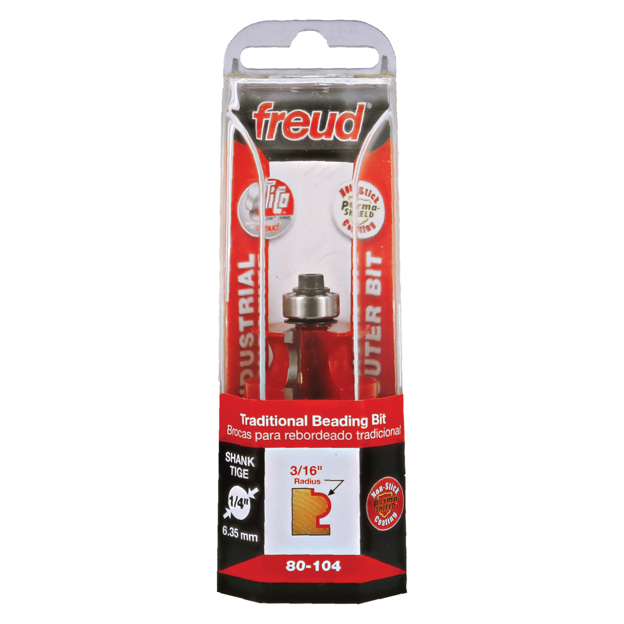 Freud 80-104 3/16" Radius Traditional Beading Bit