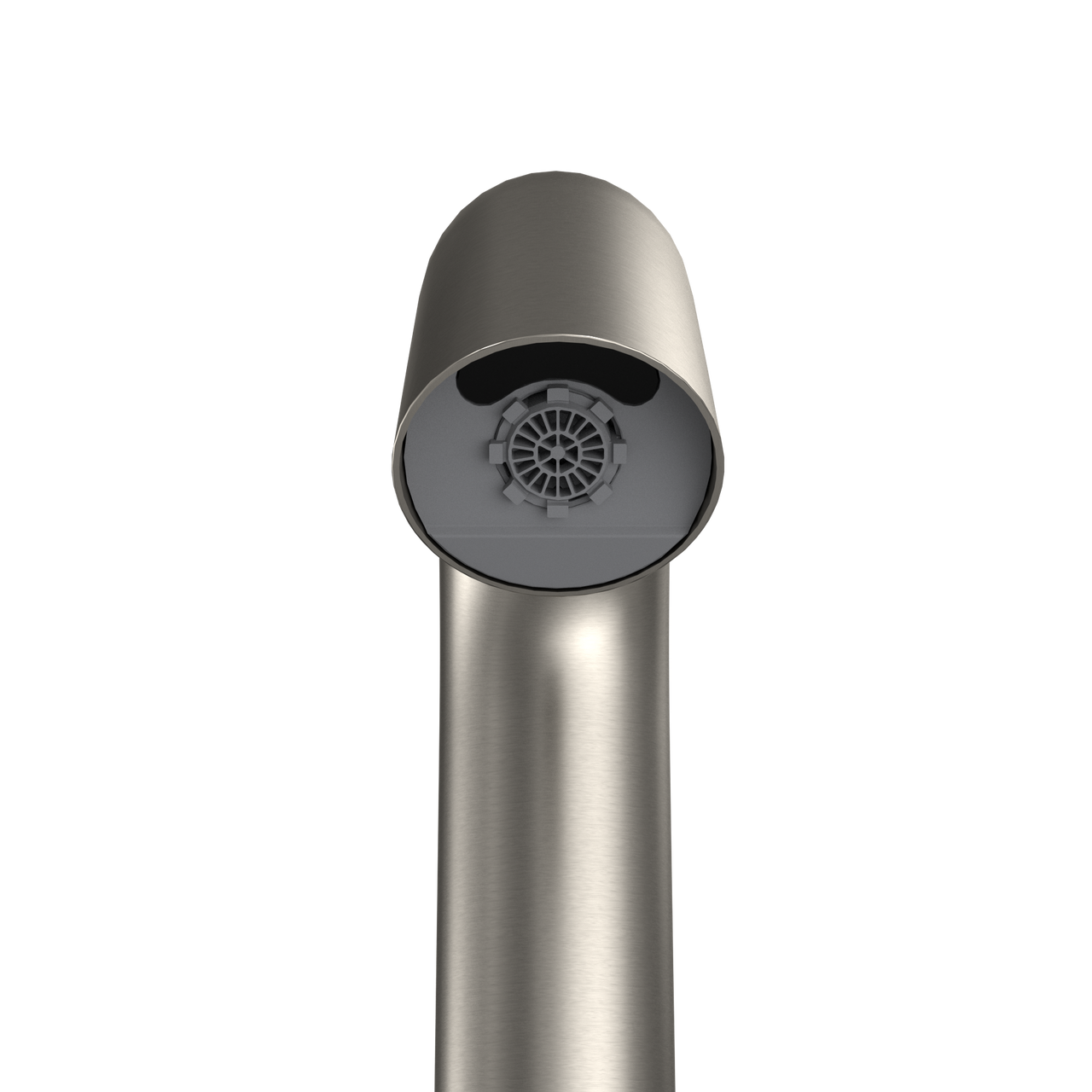 Toto Standard R AC Powered 20 Second On Demand Flow Touchless Bathroom Faucet 0.35 GPM with Mixing Valve in Brushed Nickel