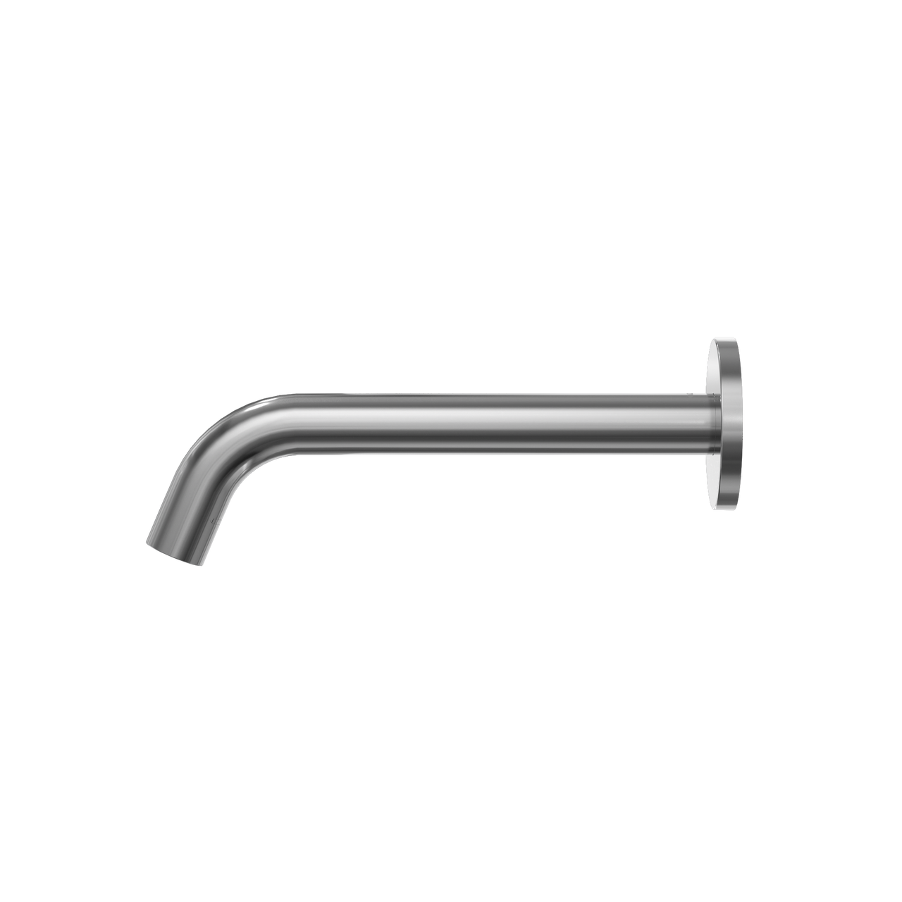 Toto Helix Wall Mounted AC Powered 10 Second On Demand Flow Touchless Bathroom Faucet 0.5 GPM with Mixing Valve in Polished Chrome