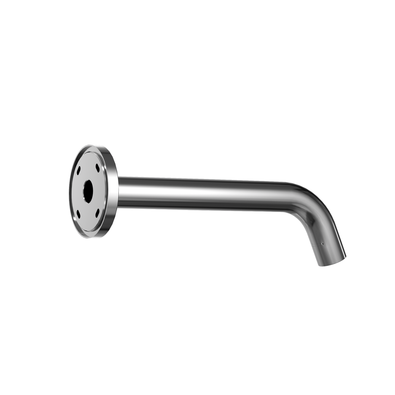 Toto Helix Wall Mounted AC Powered 20 Second On Demand Flow Touchless Bathroom Faucet 0.35 GPM with Mixing Valve in Polished Chrome