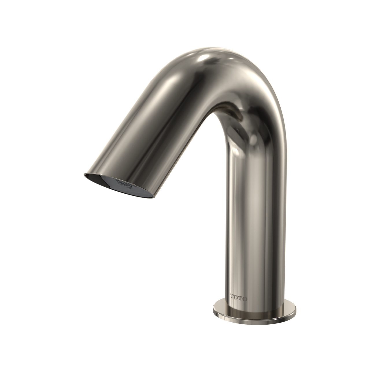 Toto Standard R AC Powered 20 Second On Demand Flow Touchless Bathroom Faucet 0.35 GPM with Thermostatic Mixing Valve in Polished Nickel