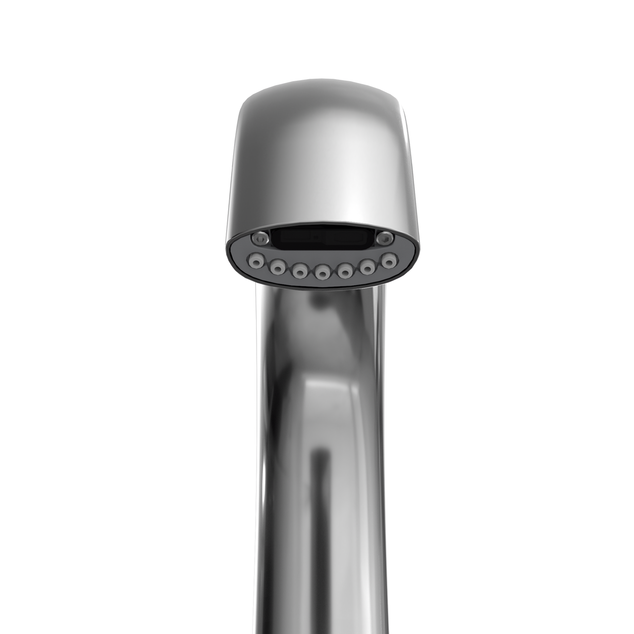 Toto Gooseneck Vessel AC Powered 10 Second On Demand Flow Touchless Bathroom Faucet 0.5 GPM in Polished Chrome