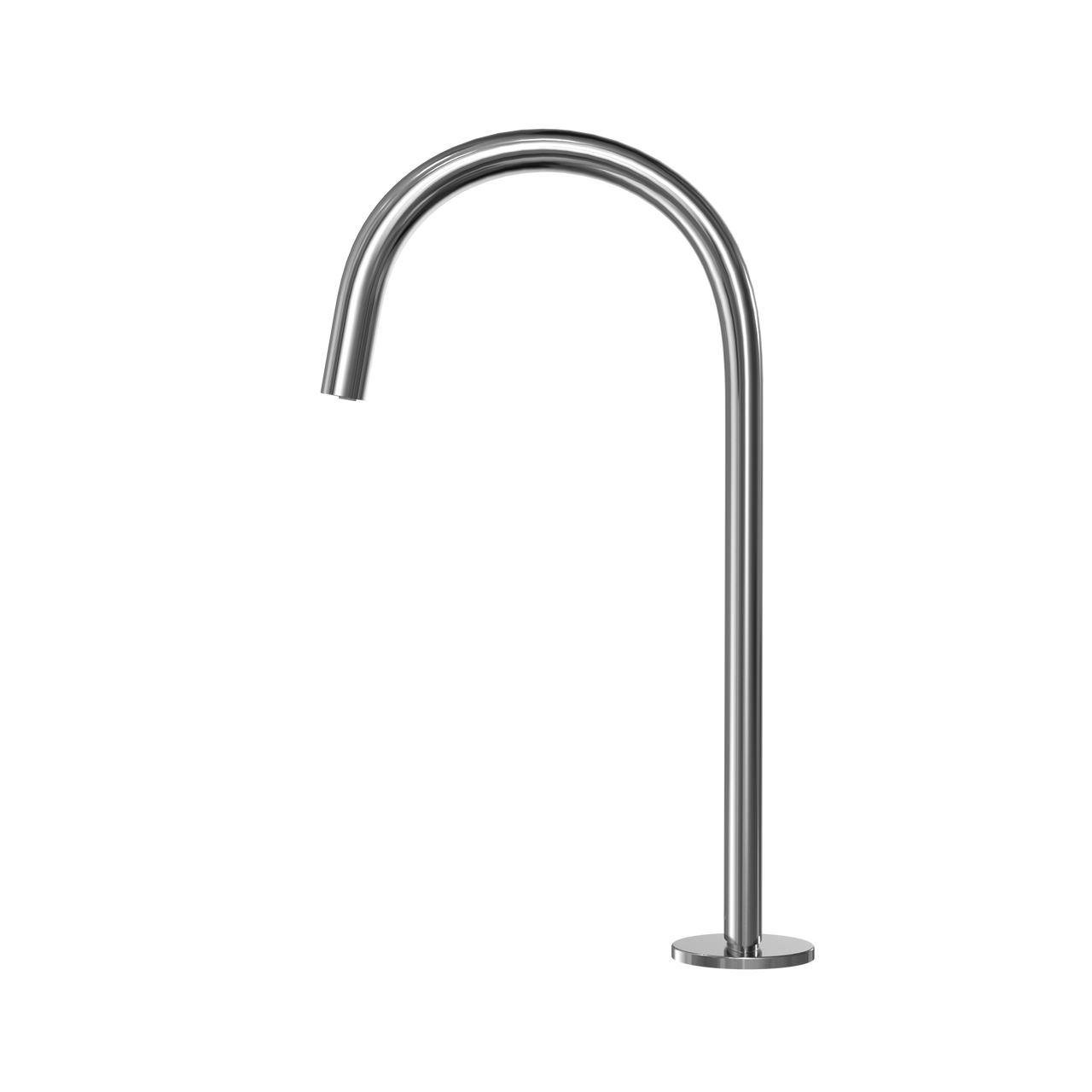 Toto Gooseneck Vessel AC Powered 20 Second Continuous Flow Touchless Bathroom Faucet 0.5 GPM in Polished Chrome