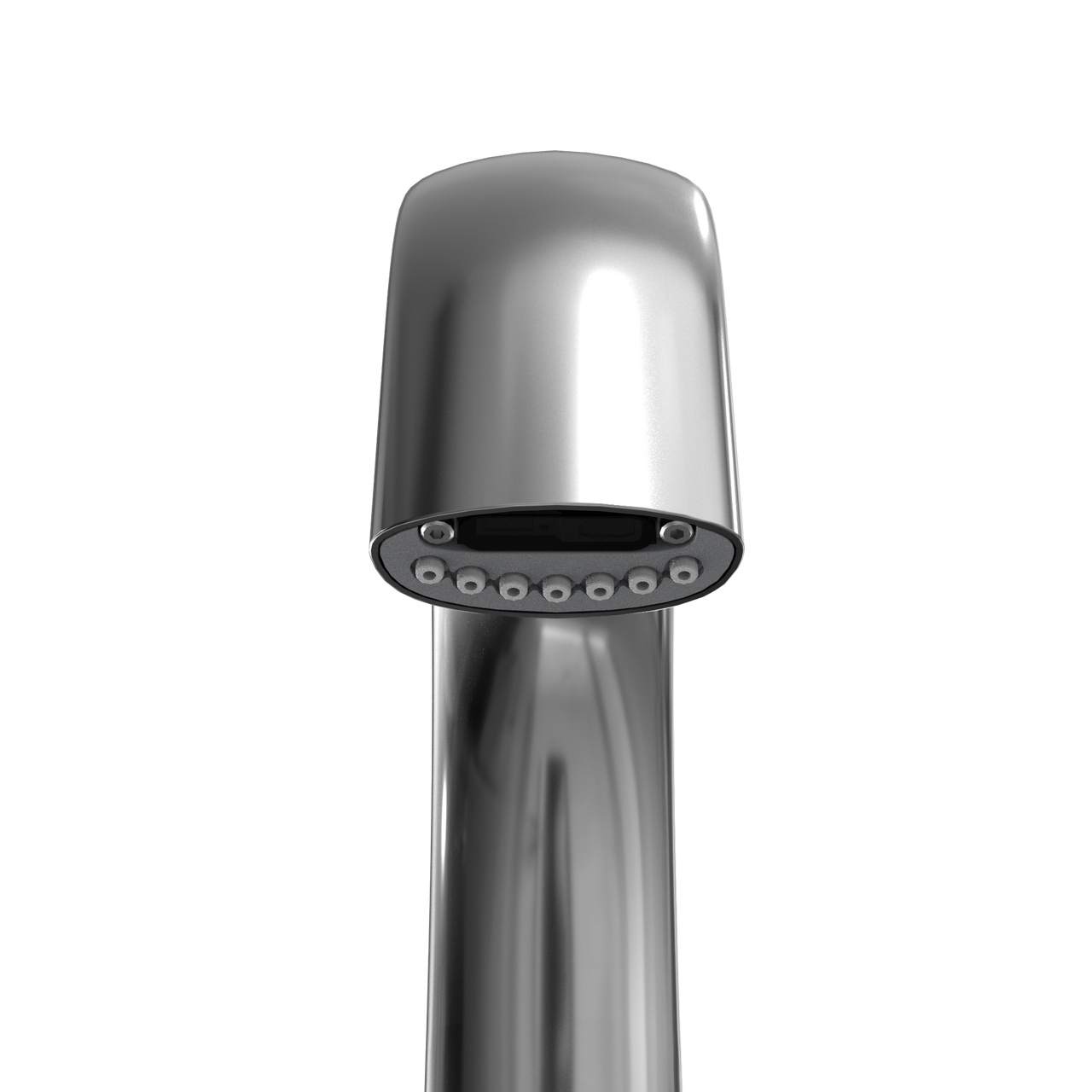 Toto Gooseneck AC Powered 20 Second On Demand Flow Touchless Bathroom Faucet 0.35 GPM with Thermostatic Mixing Valve in Polished Chrome