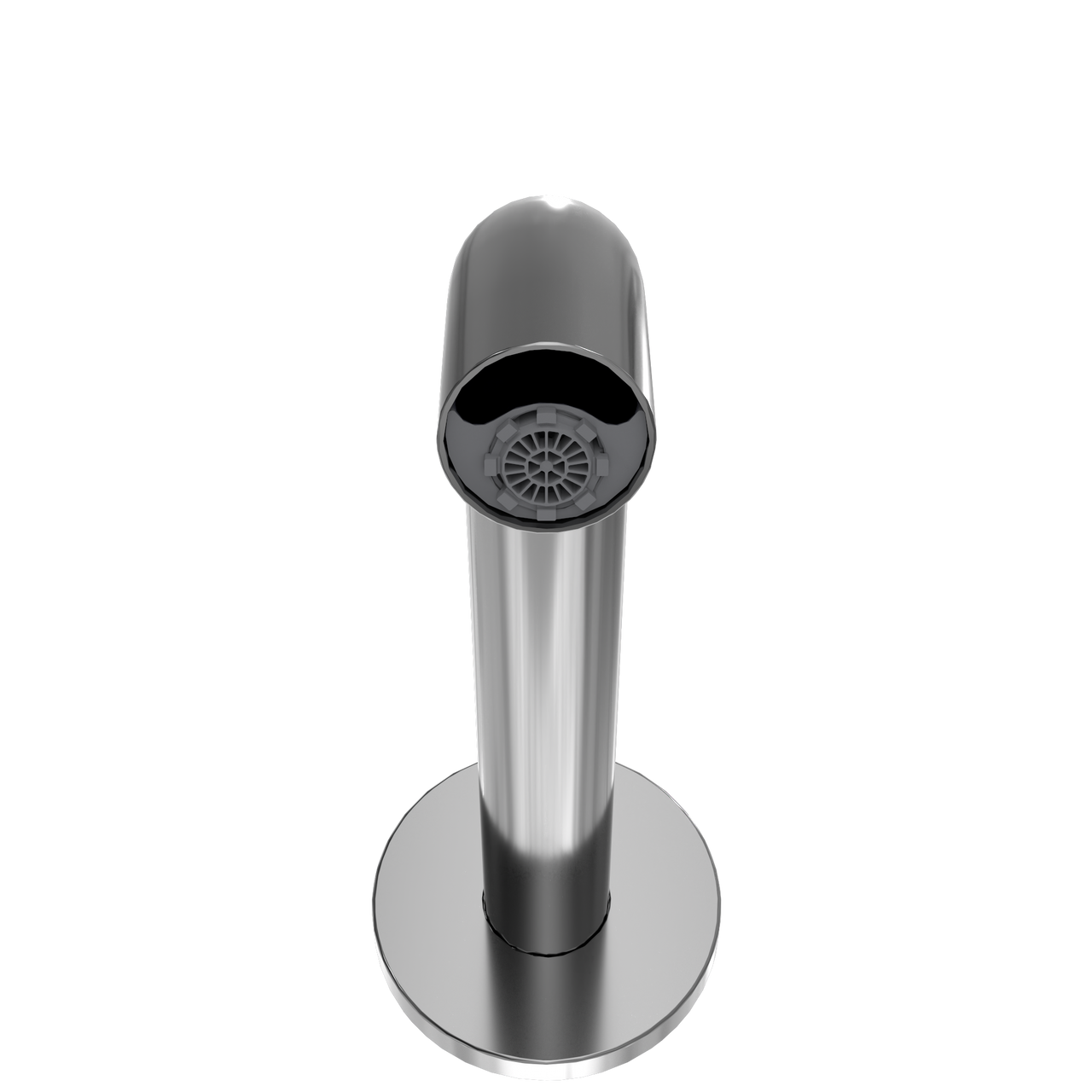 Toto Helix Wall Mounted ECOPOWER 10 Second On Demand Flow Touchless Bathroom Faucet 0.5 GPM with Mixing Valve in Polished Chrome