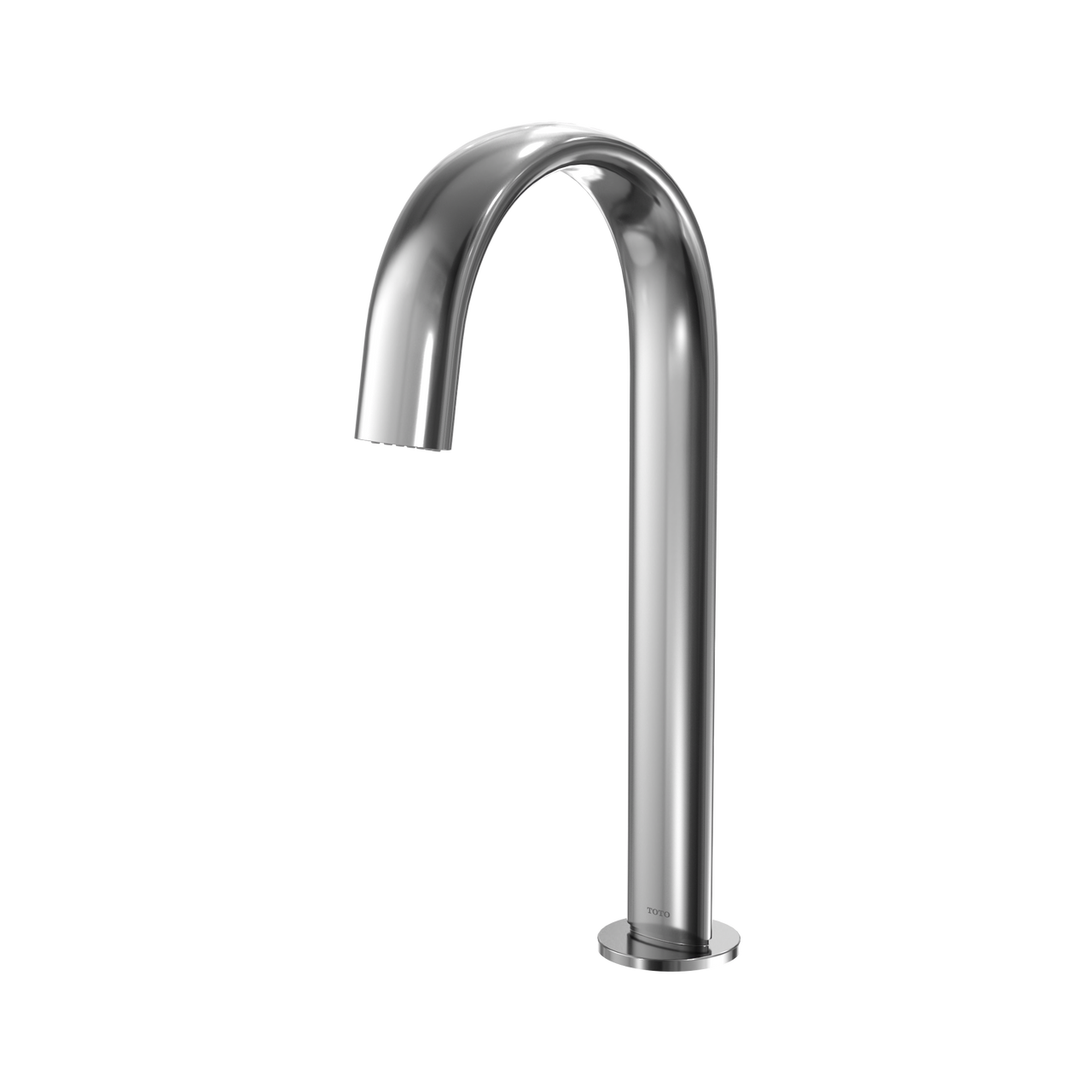 Toto Gooseneck Vessel ECOPOWER 10 Second On Demand Flow Touchless Bathroom Faucet 0.5 GPM with Thermostatic Mixing Valve in Polished Chrome