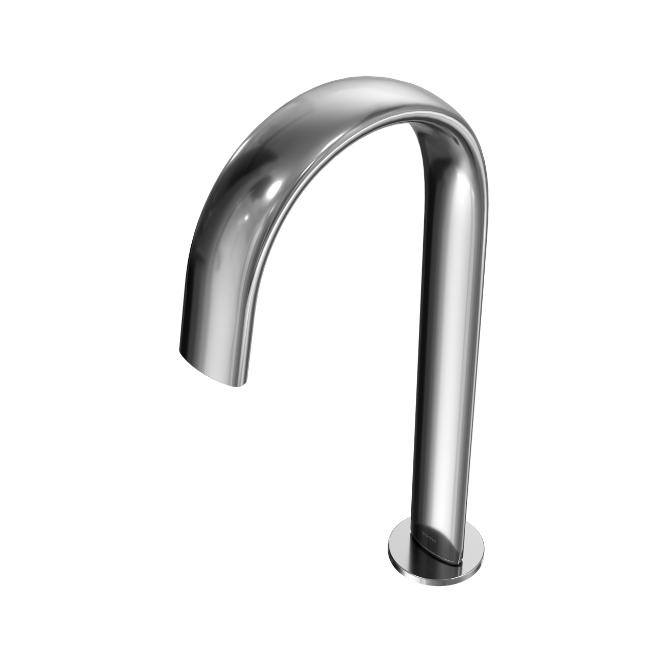Toto Gooseneck Vessel ECOPOWER 10 Second On Demand Flow Touchless Bathroom Faucet 0.5 GPM with Thermostatic Mixing Valve in Polished Chrome