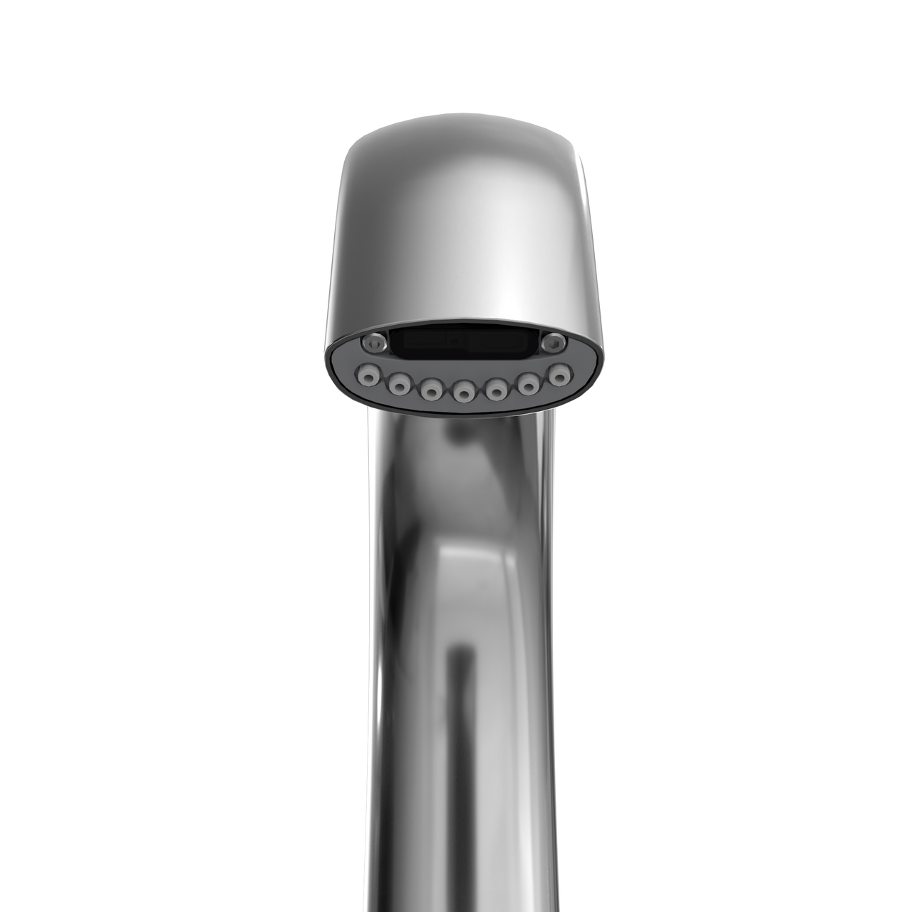 Toto Gooseneck Vessel ECOPOWER 20 Second Continuous Flow Touchless Bathroom Faucet 0.5 GPM with Thermostatic Mixing Valve in Polished Chrome