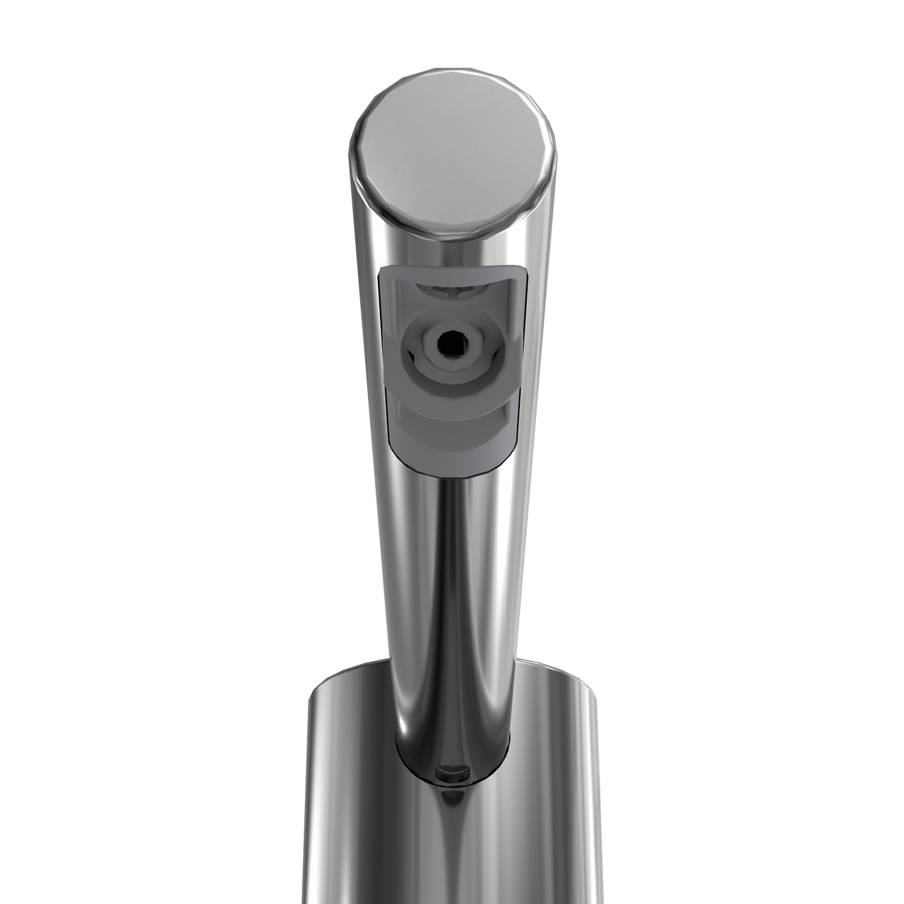 Toto Round S Touchless Auto Foam Soap Dispenser Controller with 3 Liter Reservoir Tank and 2 Spouts in Polished Chrome