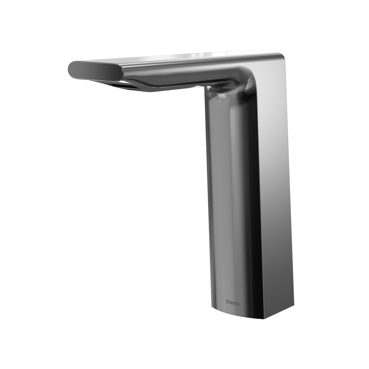 Toto Libella Semi Vessel ECOPOWER 20 Second On Demand Flow Touchless Bathroom Faucet 0.35 GPM with Thermostatic Mixing Valve in Polished Chrome