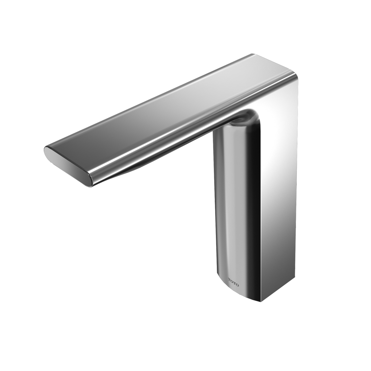 Toto Libella Semi Vessel ECOPOWER 20 Second On Demand Flow Touchless Bathroom Faucet 0.35 GPM with Thermostatic Mixing Valve in Polished Chrome