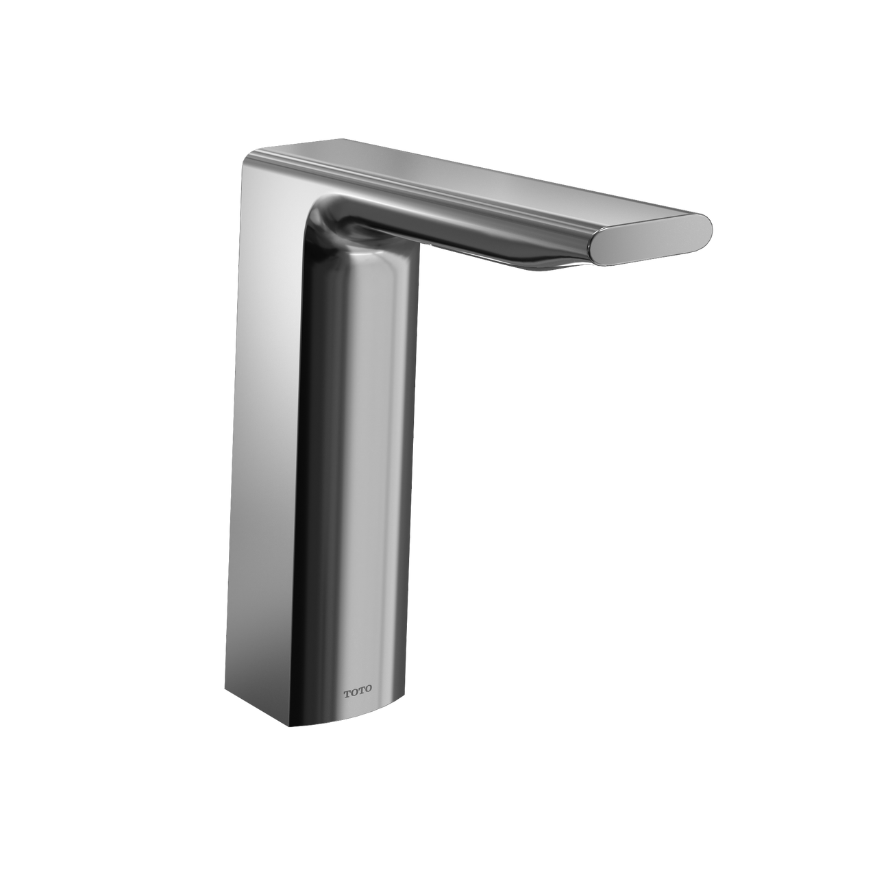 Toto Libella Semi Vessel ECOPOWER 10 Second On Demand Flow Touchless Bathroom Faucet 0.5 GPM with Thermostatic Mixing Valve in Polished Chrome