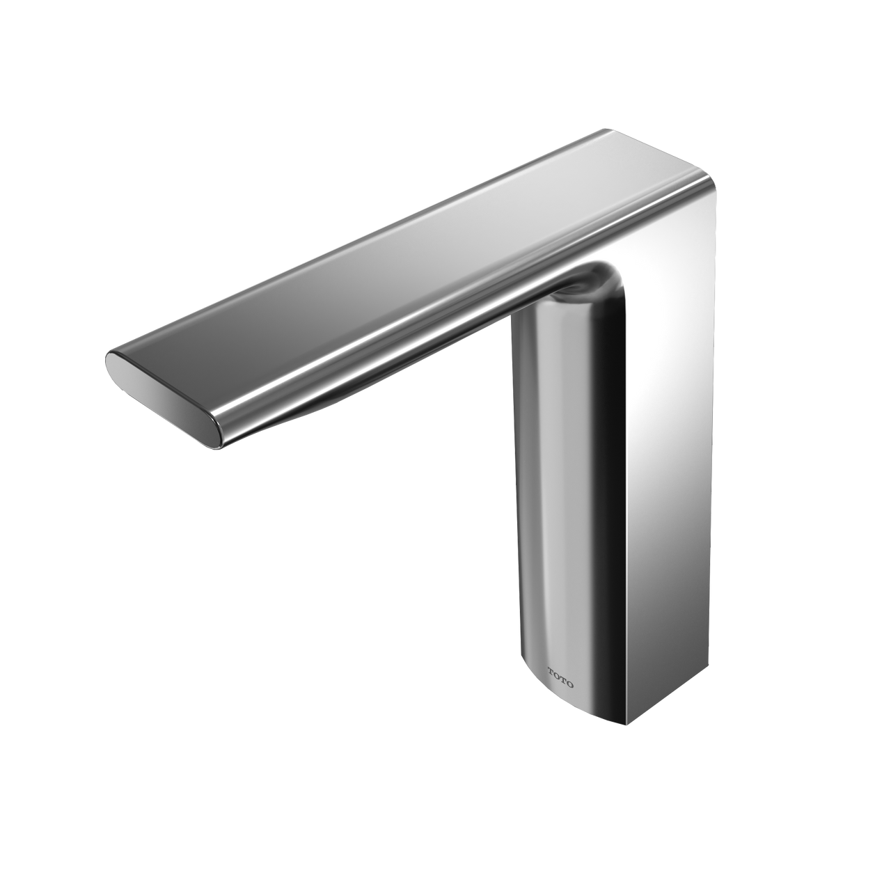 Toto Libella Semi Vessel ECOPOWER 10 Second On Demand Flow Touchless Bathroom Faucet 0.5 GPM with Thermostatic Mixing Valve in Polished Chrome